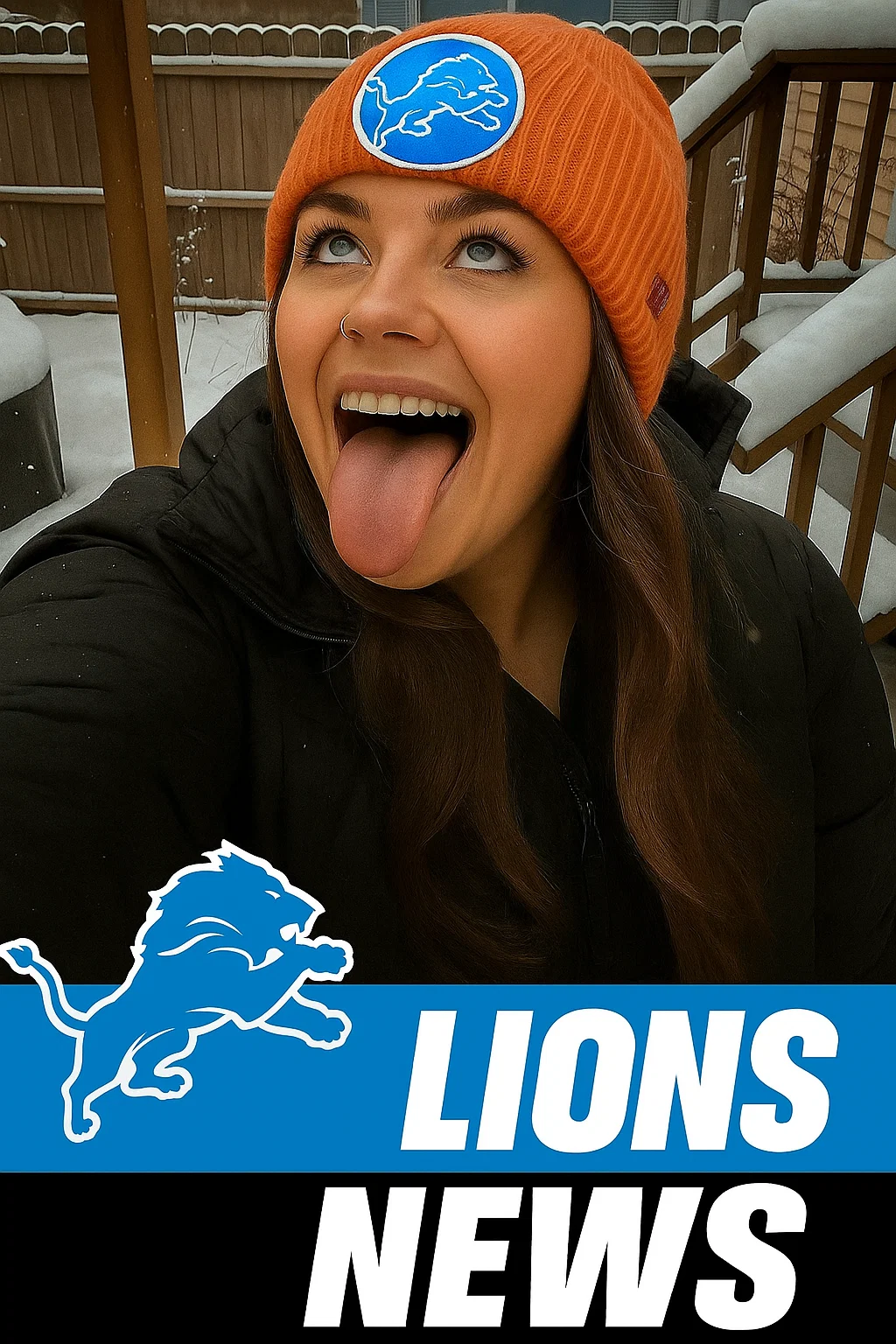 BREAKING NEWS A Passionate Detroit Lions Fan Has Promised To Post Nude