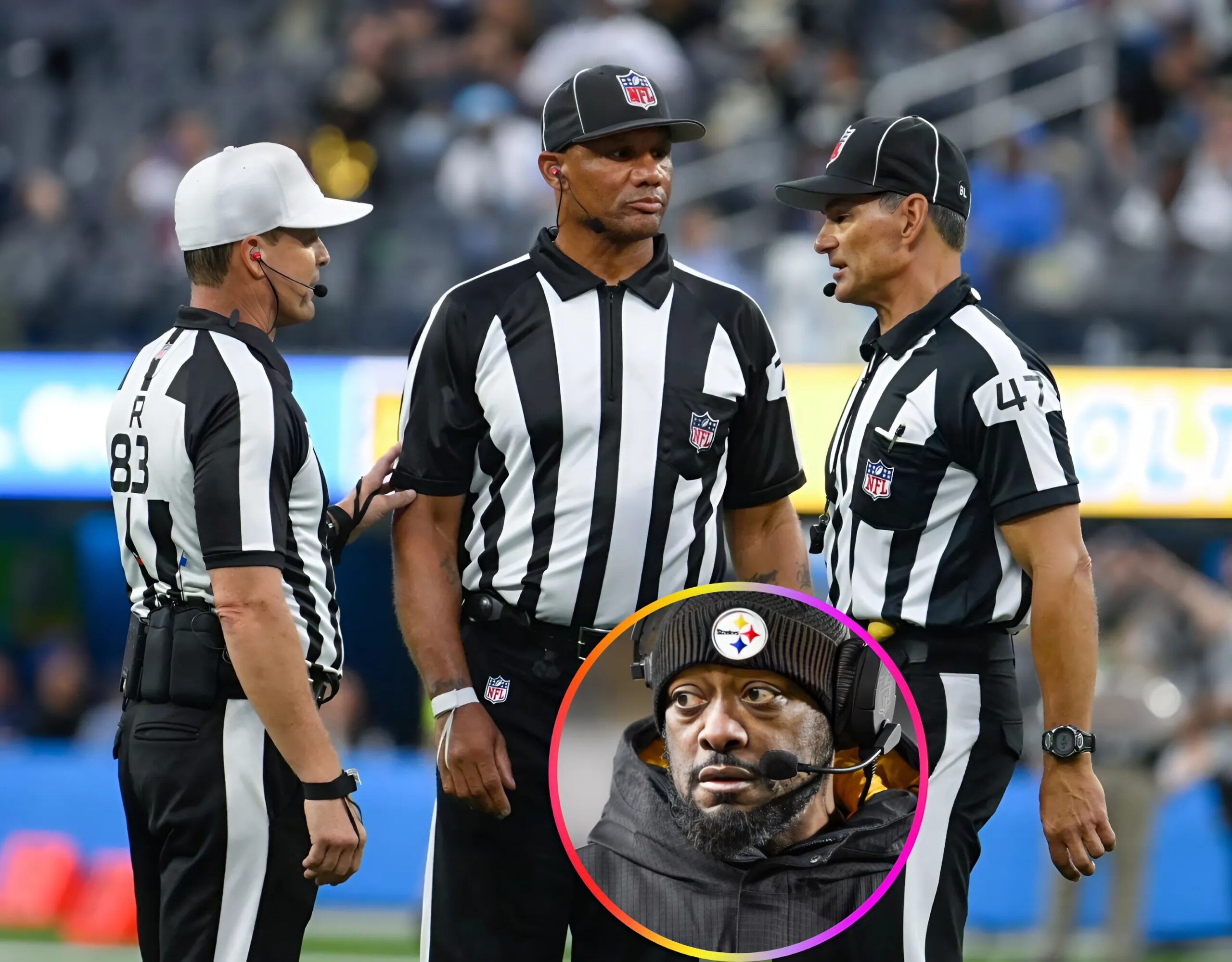 NFL BOMBSHELL The NFL unexpectedly fired three referees who officiated