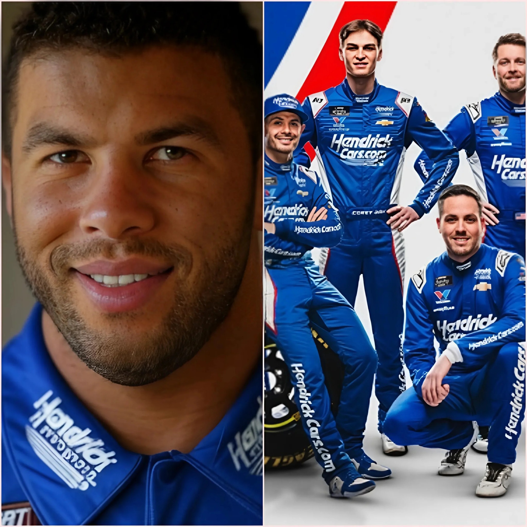 Cover Image for DEAL DONE: Bubba Wallace signed a 5 year , $215,159,700 contract with the Hendrick Motorsports, including $215,159,700 guaranteed, and an average annual salary of $43,031,940…Really?