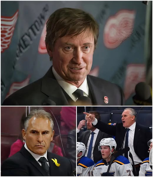 Cover Image for SHOCKING NEWS: Legend Wayne Gretzky caused a storm on social media after sending a threatening message with 5 words full of “DIRTY” to coach Craig Berube, seriously affecting the reputation and attitude of the two teams after the match…