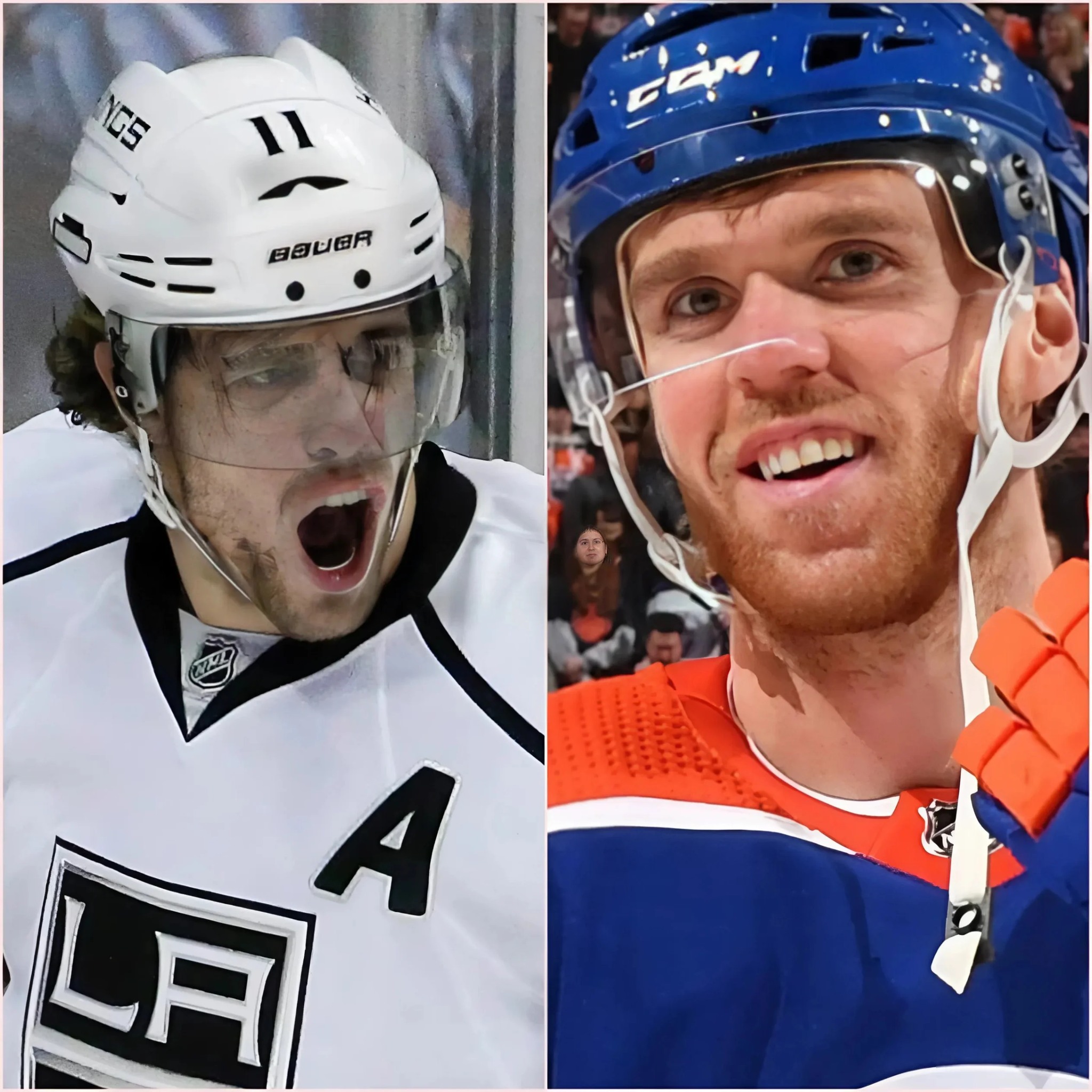 Cover Image for BREAKING NEWS: The International Hockey Federation (IIHF) has fined Kings player Anže Kopitar a record $172,000 for insulting and defamatory conduct. Anže Kopitar yelled “F*** You” three times in the face of star Connor McDavid after allowing the Oilers to take Game 4 of the playoffs, sparking outrage from fans.