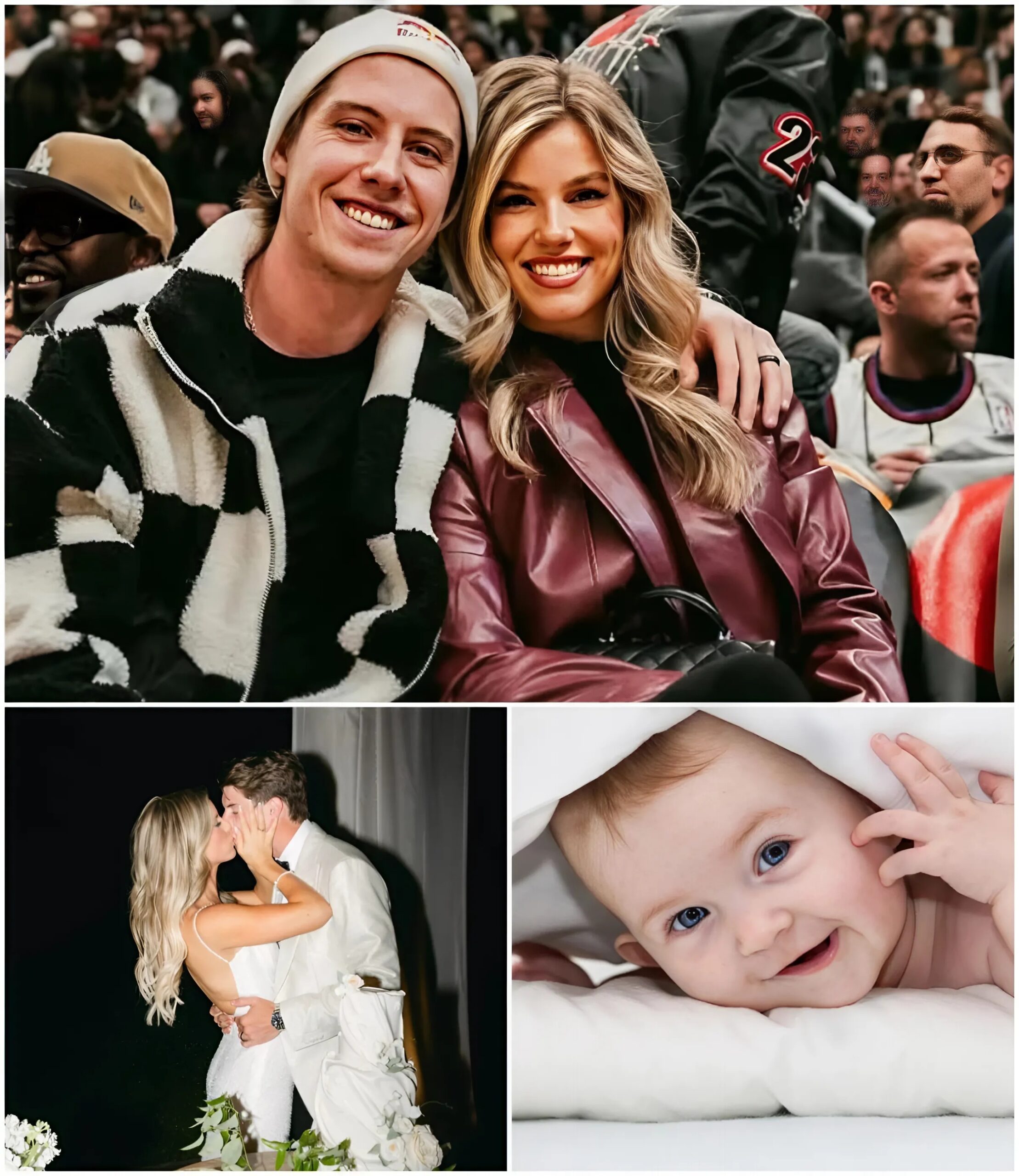 Cover Image for HOT NEWS: Toronto Maple Leafs superstar Mitch Marner and his wife sent shivers down the spine of fans after revealing the latest news about their newborn daughter—and everyone is overjoyed because…