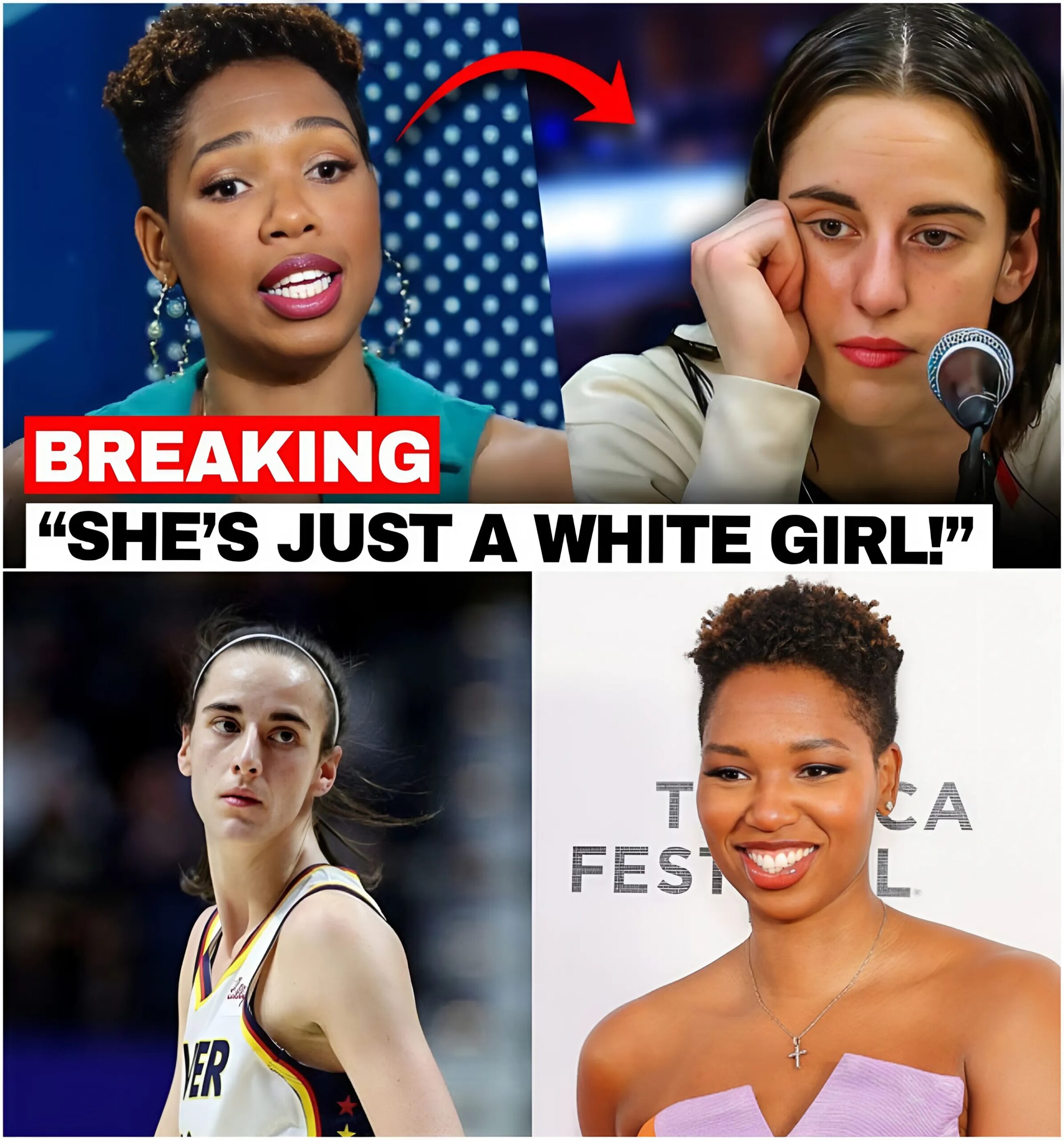 Cover Image for Monica McNutt CANCELLED After Racist Comments About Caitlin Clark!