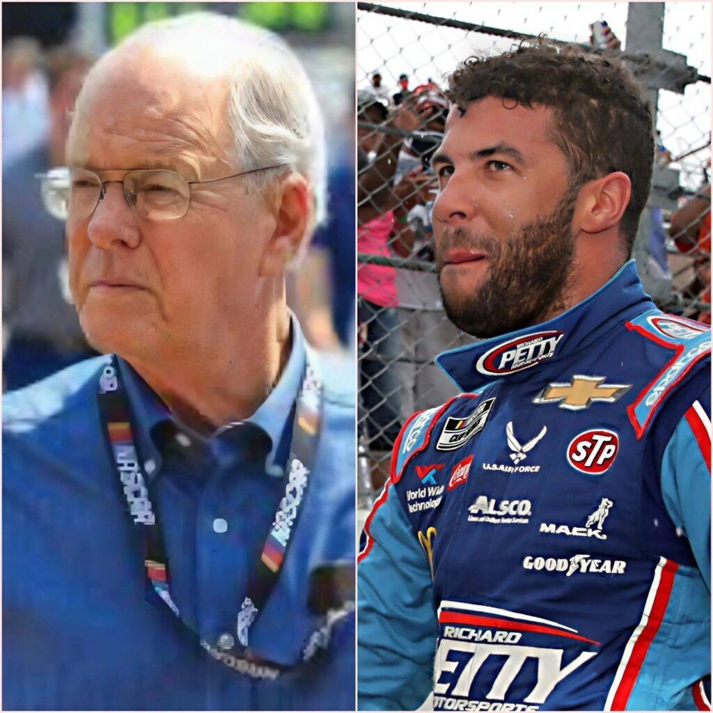 Cover Image for Nascar has officially confirmed that Bubba Wallace will be fined up to $300,000 and suspended for two races after being charged with tire tampering at today’s race, sparking a huge post-race controversy.