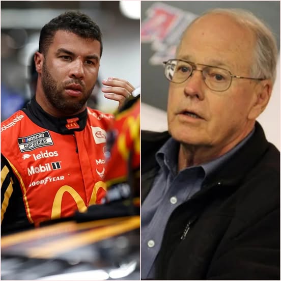 Cover Image for Nascar has officially confirmed that Bubba Wallace will be fined up to $300,000 and suspended for two races after being charged with tire tampering at today’s race, sparking a huge post-race controversy.