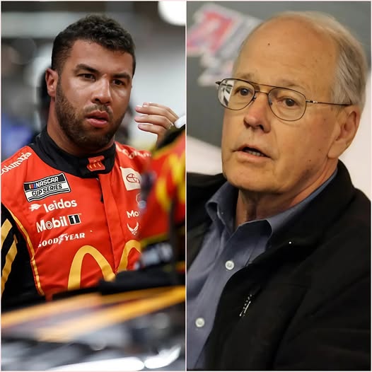 Cover Image for Nascar has officially confirmed that Bubba Wallace will be fined up to $350,000 and suspended for two races after being charged with tire tampering at today’s race, sparking a huge post-race controversy.