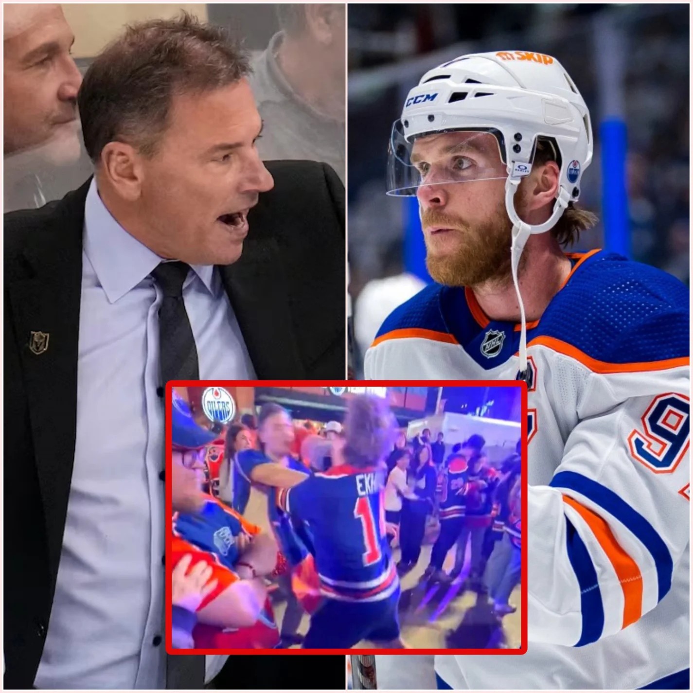 Cover Image for BREAKING NEWS: Edmonton Oilers Fans Demand Apology from Coach Bruce Cassidy After Mocking and Defaming His Own Team in the Vegas Golden Knights vs. Edmonton Oilers Series. Declares Vegas Golden Knights’ Era is Over: “Stop Being Stubborn!”