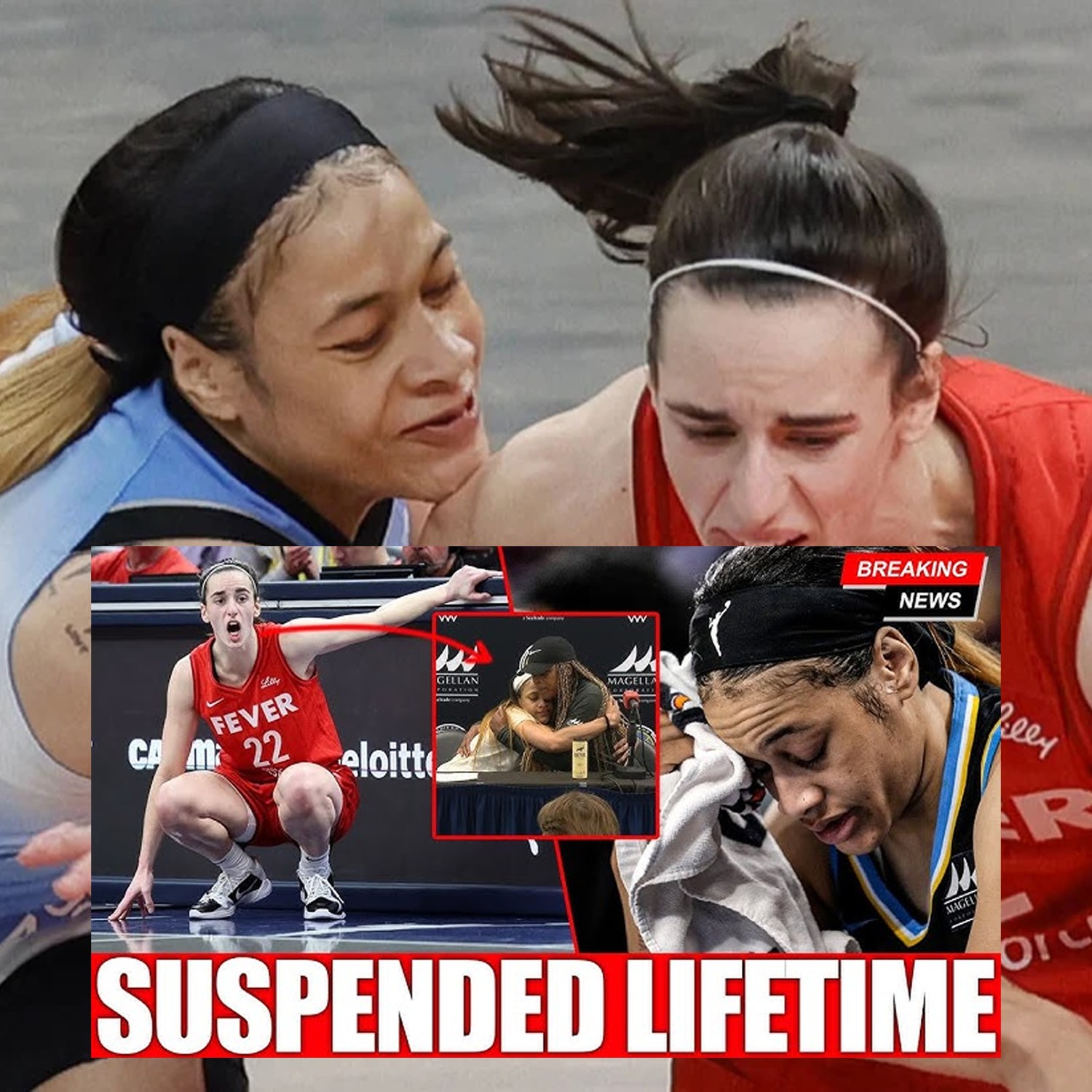 Just moments ago, the WNBA world turned upside down when Chennedy