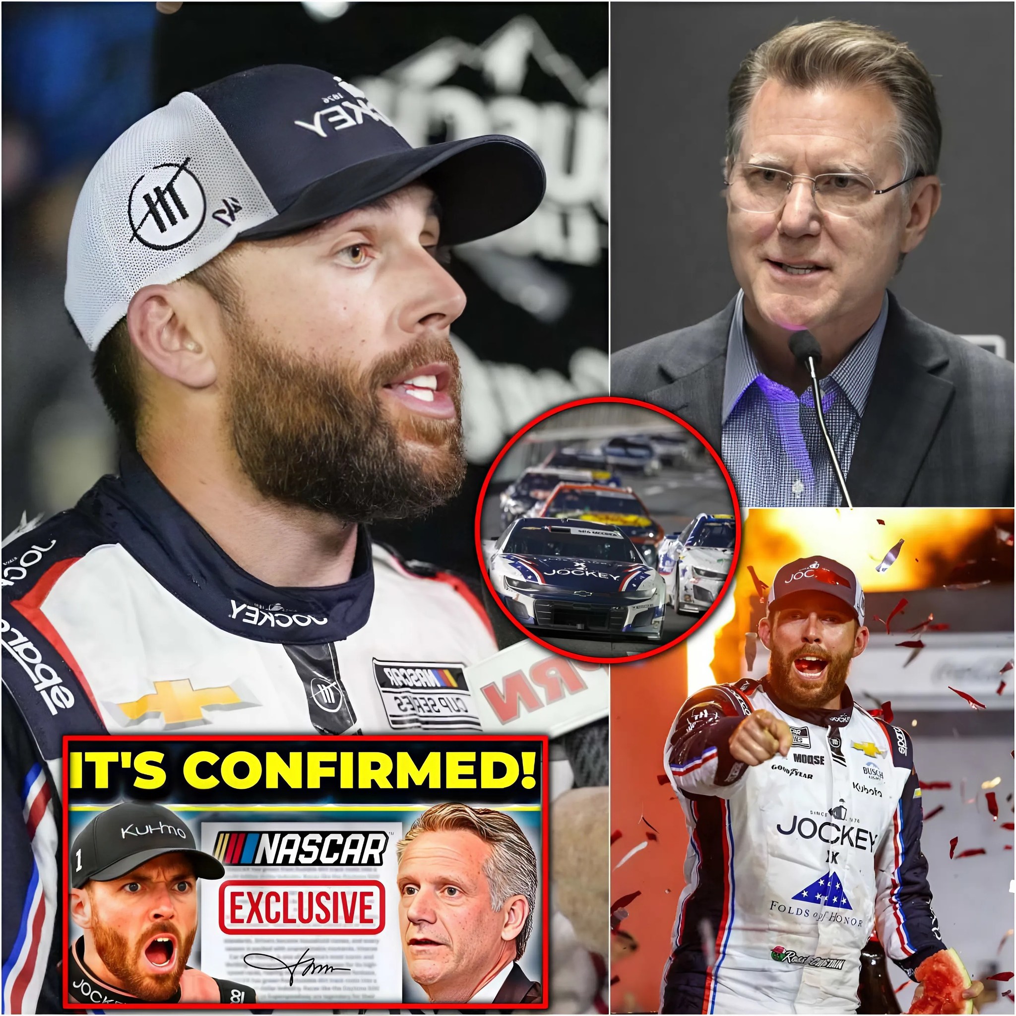 Cover Image for NASCAR BOMBSHELL: Ross Chastain Speaks Out 5 Powerful Words After NASCAR ANNOUNCES BIG PENALTY for Ross Chastain After Allegations of Cheating to Gain Winning Advantage at Coca-Cola 600