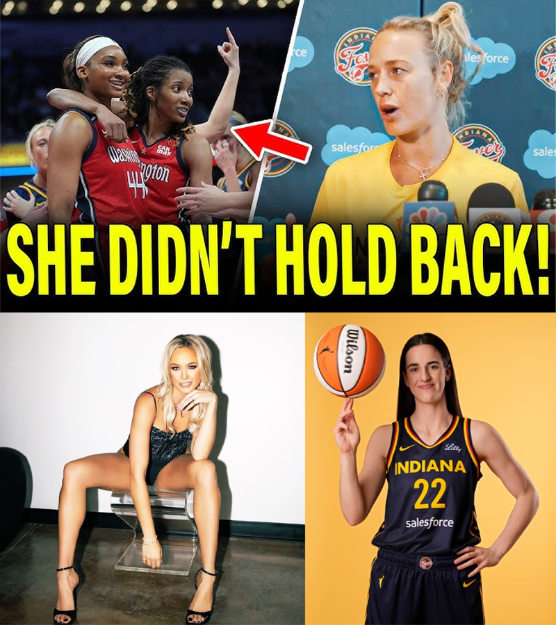 Cover Image for Sophie vs. The League? WNBA Star Sparks Firestorm After Defending Caitlin Clark Against ‘Bullies