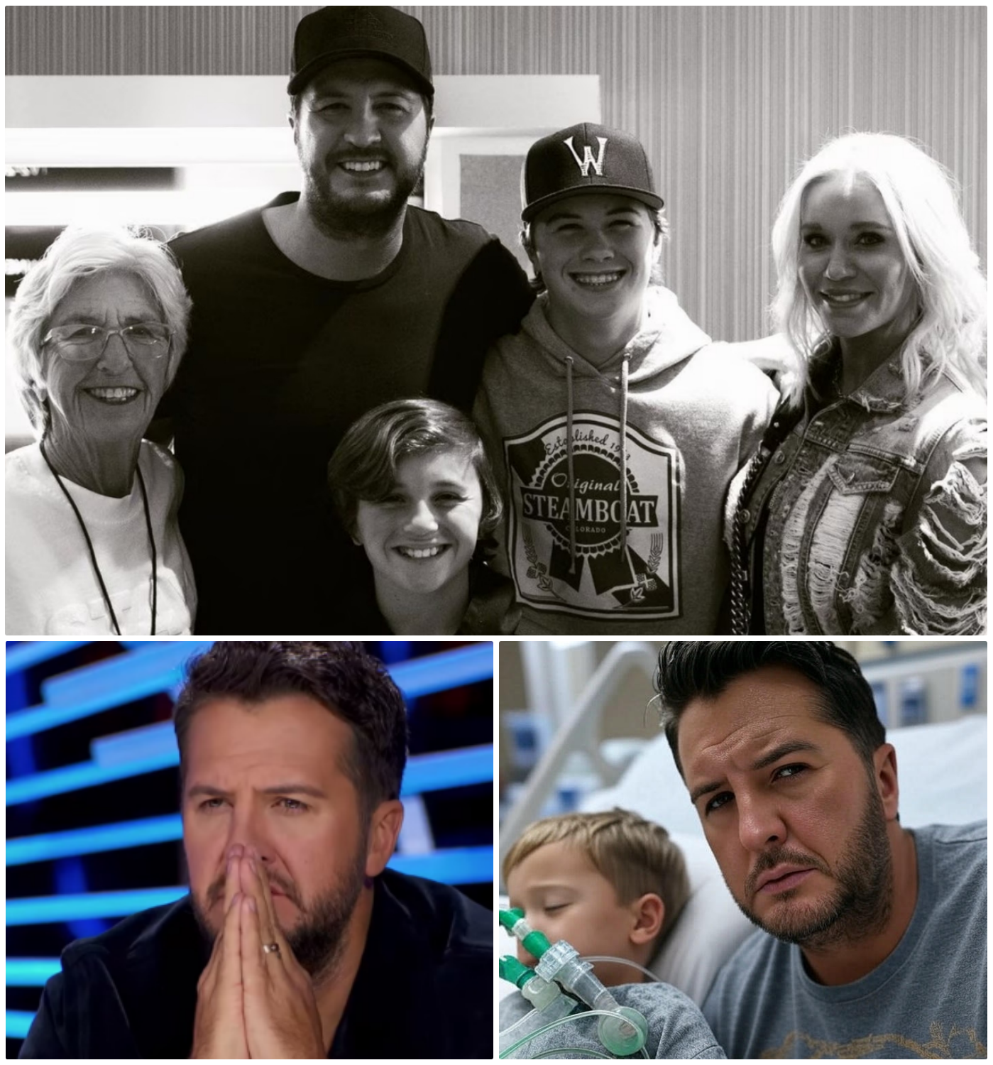 Cover Image for IMPACTING NEWS: Country music fans choking and praying as Luke Bryan shares heartbreaking news about his beloved son…