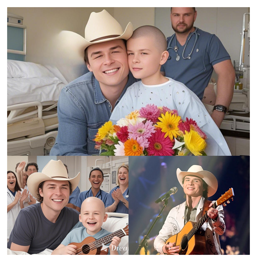 Cover Image for GOOD NEWS: Boy Battling Brain Tumor Only Asked for a Call—John Foster Flew to His Hospital Bed Instead…