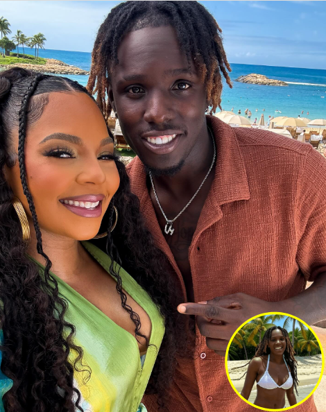 Cover Image for PHOTO: Jamal Roberts’s girlfriend has made social media crazy with pictures of her at the beach wearing a white bikini that is so tight and revealing that it almost exposes her private parts, showing off her extremely attractive figure like…