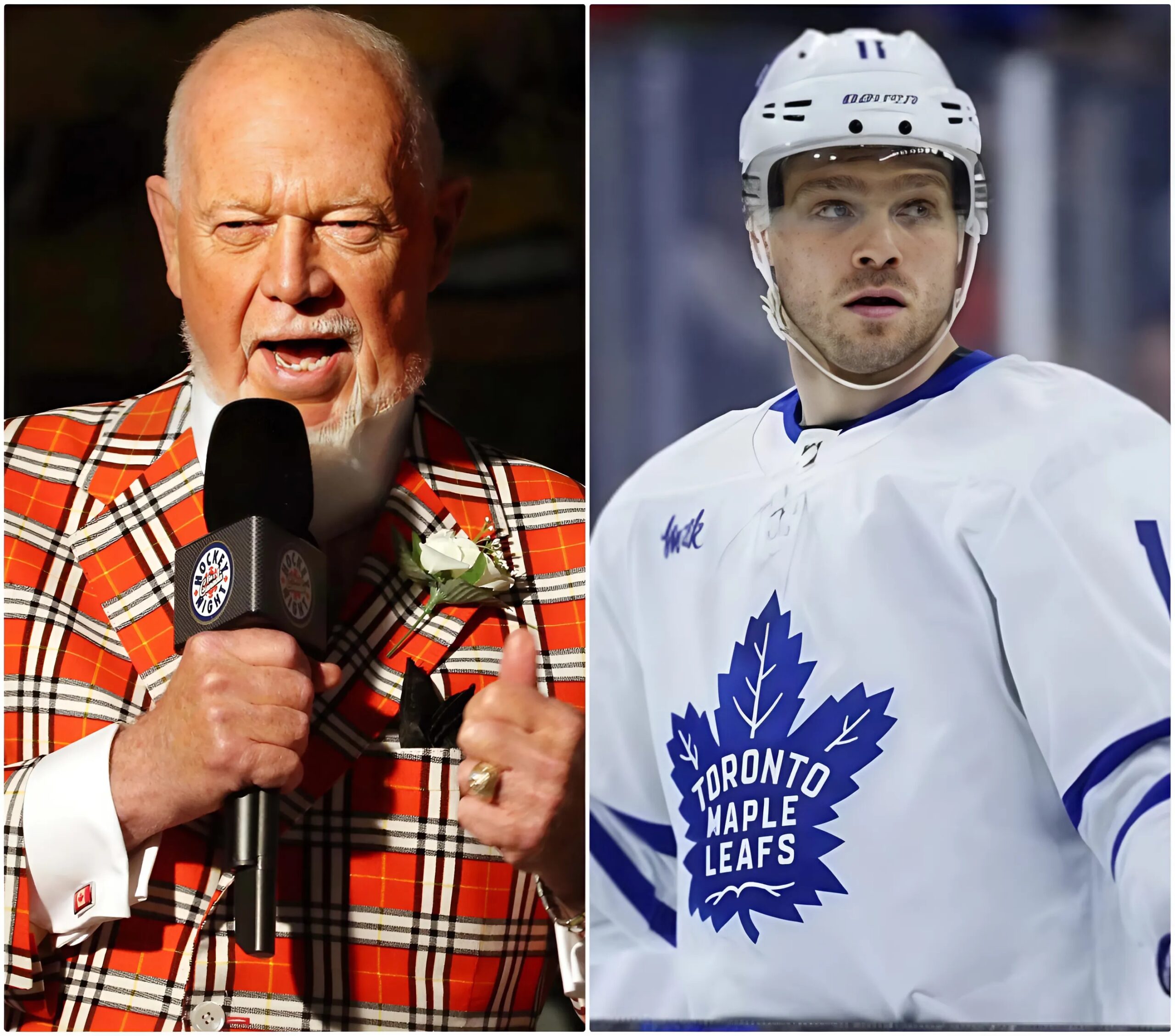 Cover Image for Former hockey coach and sports commentator Don Cherry shocked fans after speaking out in defense of Max Domi following his suspension for his actions against Aleksander Barkov, claiming it was just a normal act of retaliation for goalie Anthony Stolarz. Cherry argued that the NHL is showing too much favoritism toward American teams while unfairly targeting Canadian teams.