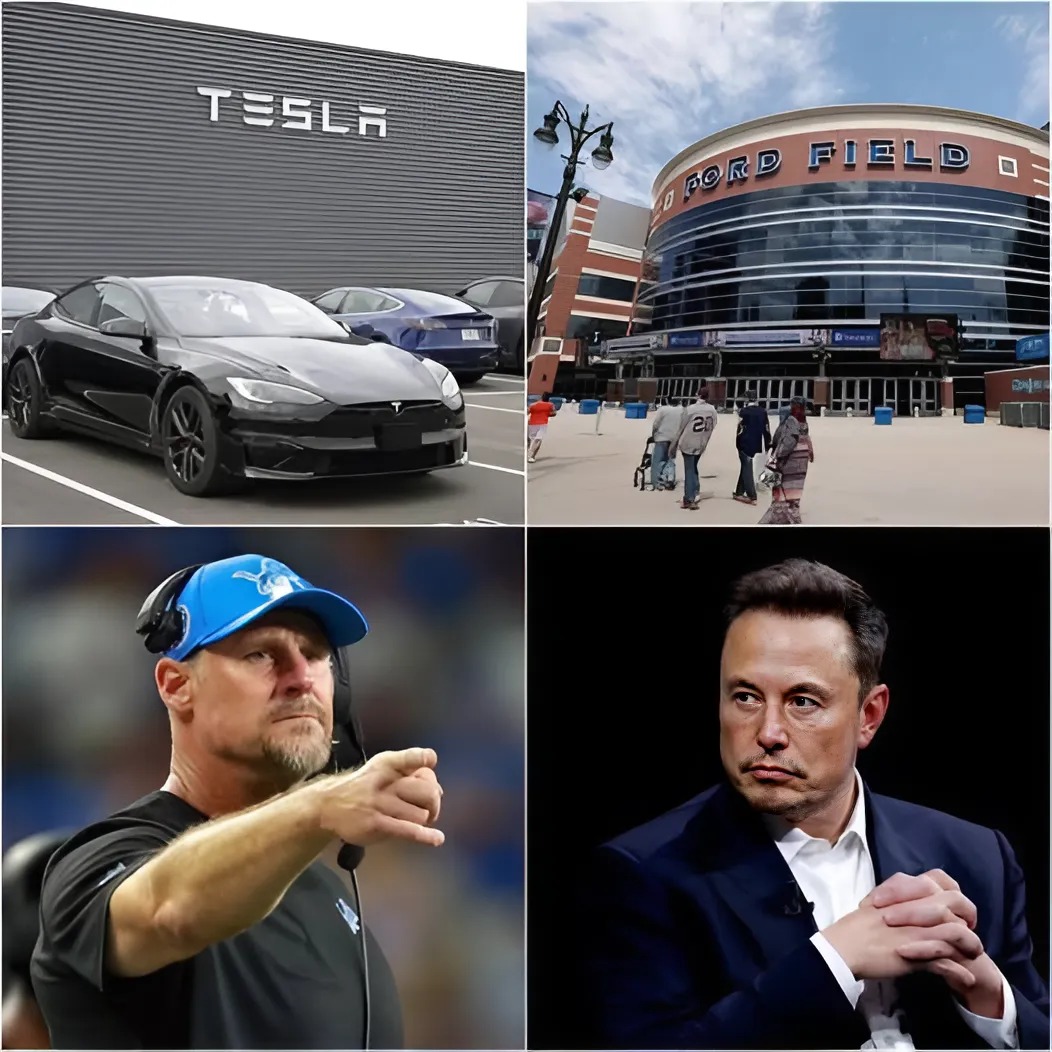 Cover Image for HOLY SHIT: Detroit Lions Reject Elon Musk’s Tesla Ad at Lambeau Field, the historic home of the Detroit Lions Give Elon Musk a Very Good Reason for Rejection…