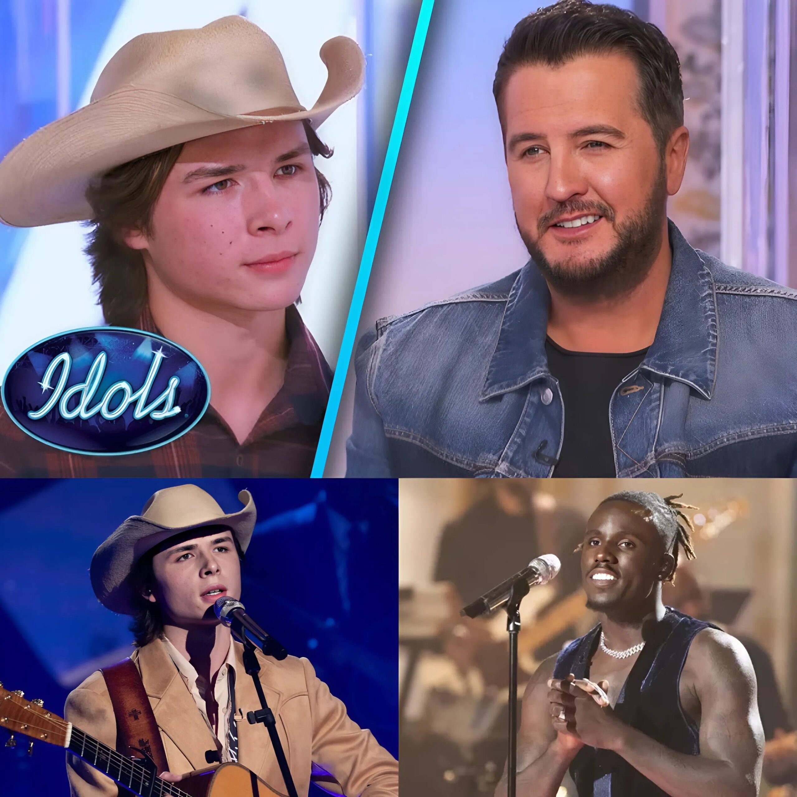 Cover Image for After John Foster called Jamal Roberts a “trash, f*cking black boy,” country music legend Luke Bryan sent John Foster a five-word warning message…