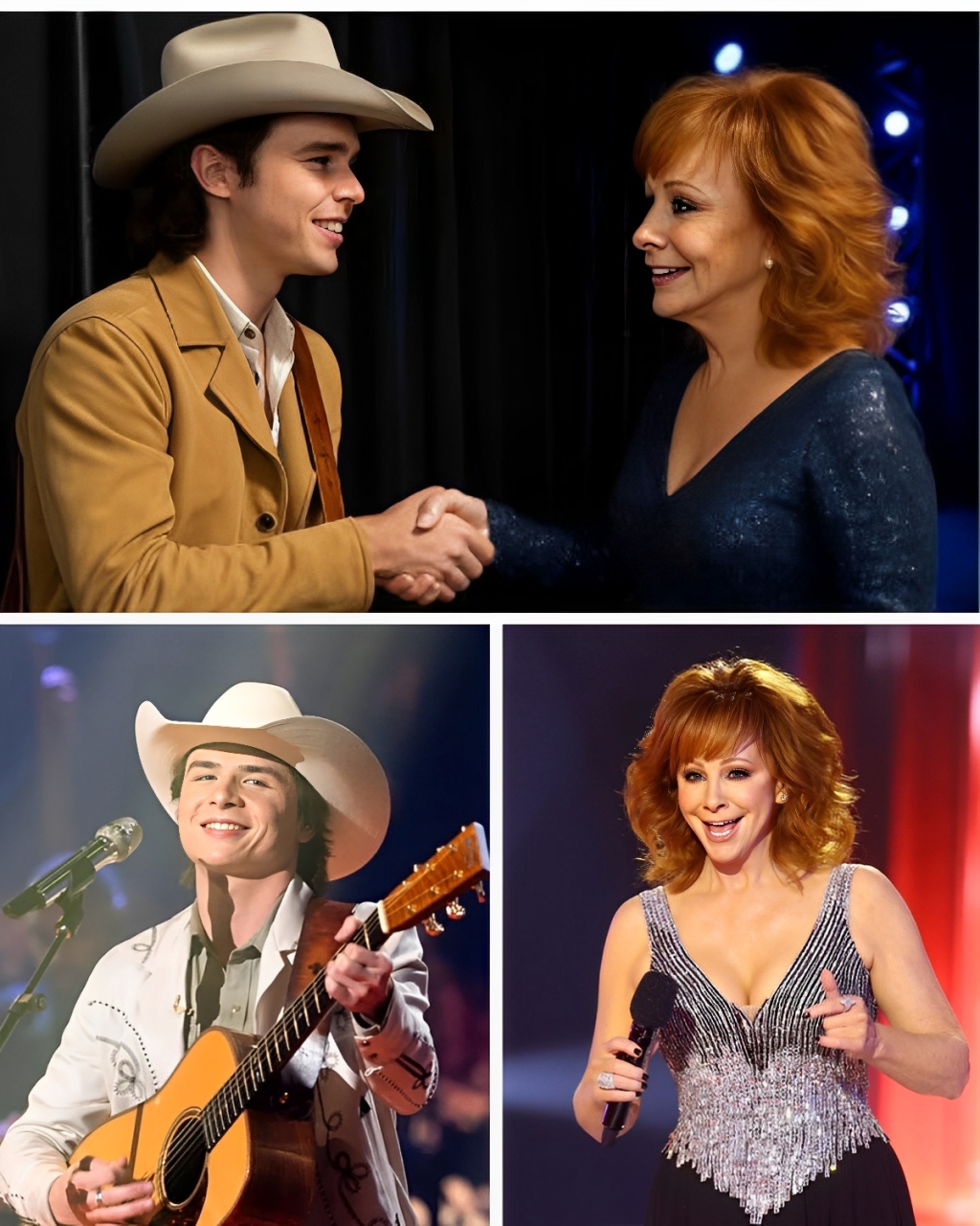 Cover Image for BREAKING: Reba McEntire and American Idol’s John Foster Tease Upcoming Collaboration That Has Country Fans Buzzing—Mysterious New Song Said to Be Inspired by a Deep, Personal Memory the Two Stars Share, Sparking Wild Speculation and Excitement Ahead of Its Official Release
