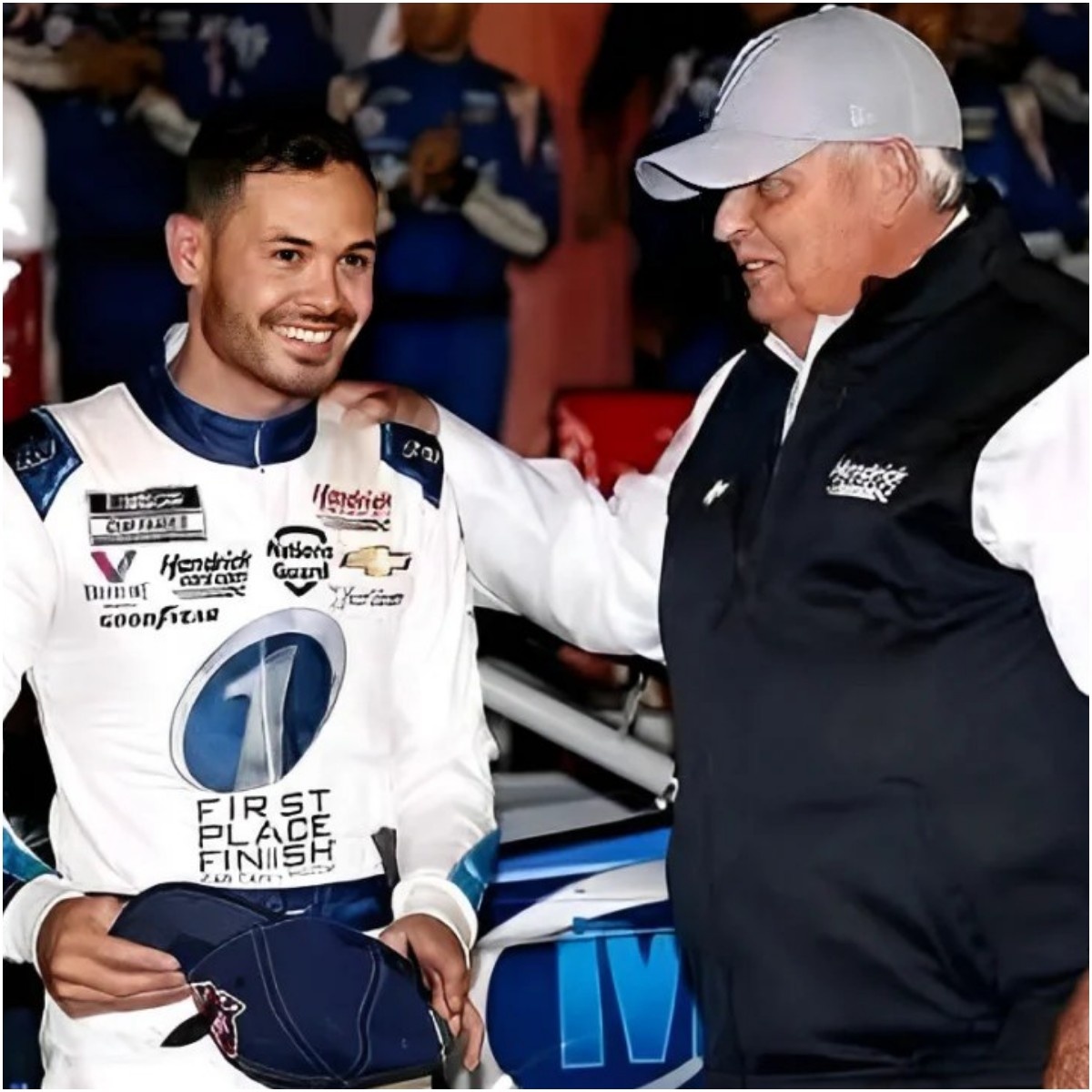 Cover Image for BEST OPPORTUNITY: Kyle Larson signed a 3 years , $315,159,700 contract Extension with the Hendrick Motorsports, including $232,159,700 guaranteed, and an average annual salary of…