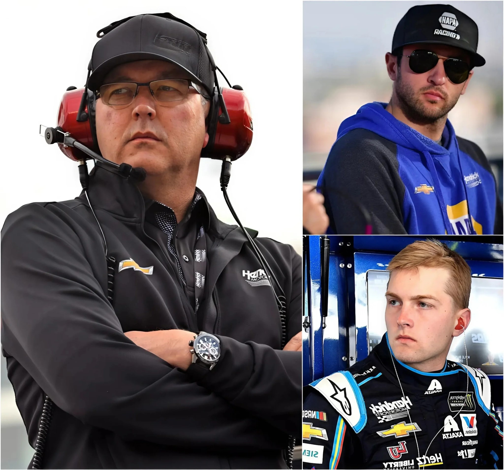 Cover Image for Breaking News: Hendrick Motorsports President has issued a threat to Chase Elliott and William Byron if they don’t improve their positions, causing fans to be outraged.