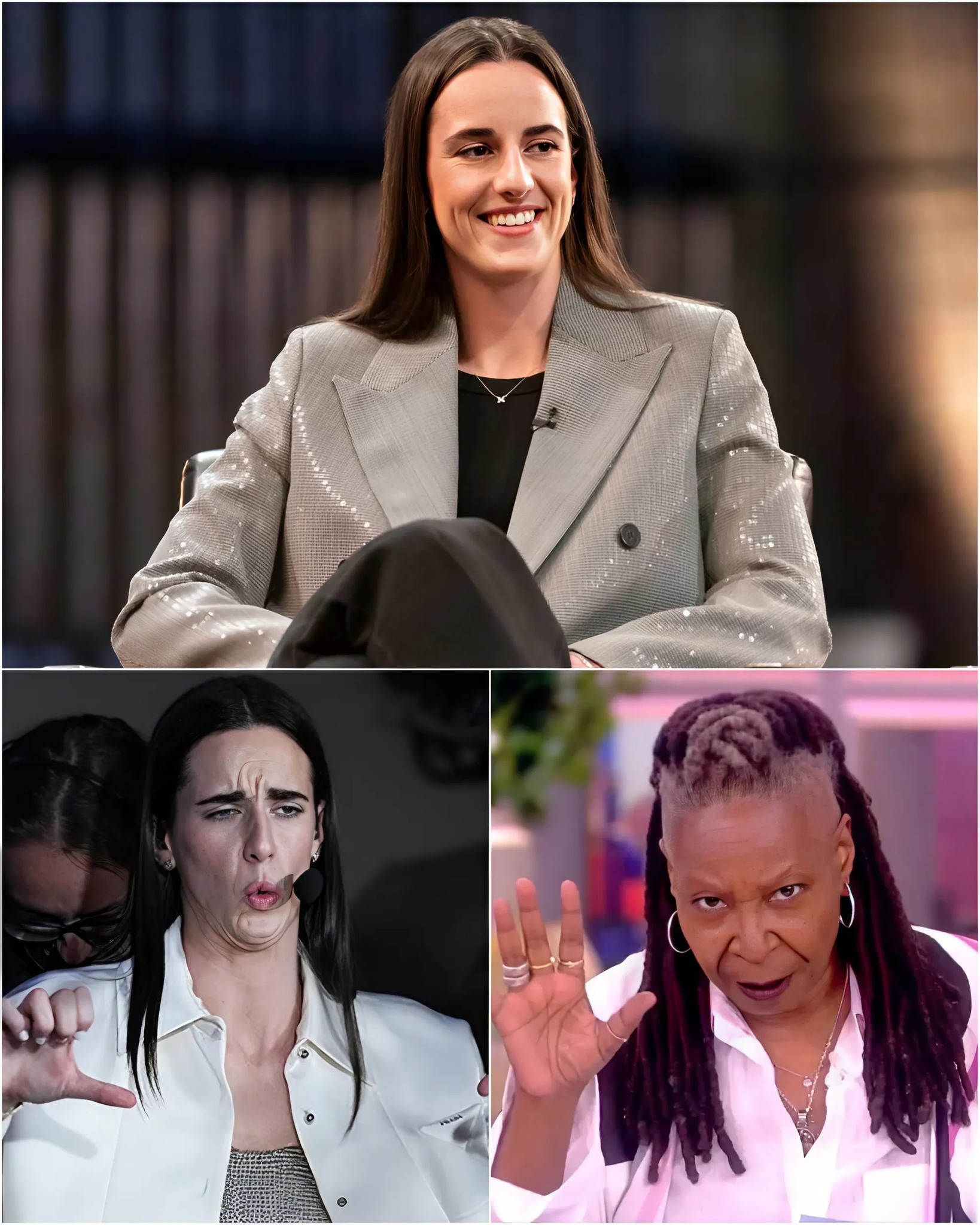 Breaking caitlin clark silences whoopi goldberg with five words what