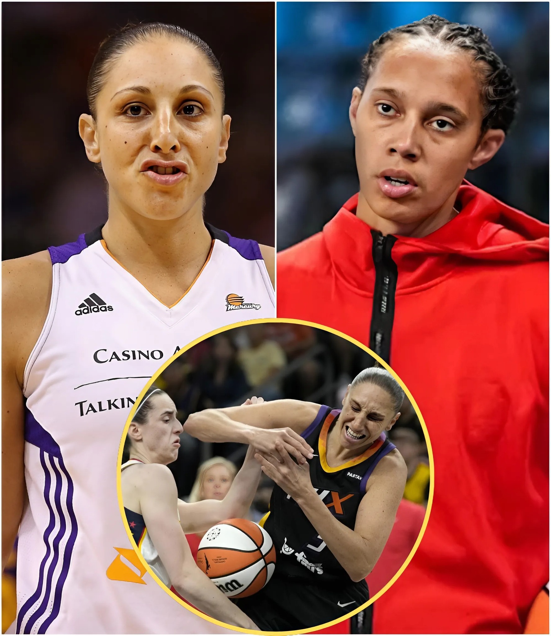 Cover Image for OH! “USA Basketball Is Losing Its Talent” – Brittney Griner and Diana Taurasi issue an ultimatum to Team USA: “If Caitlin Clark isn’t suspended, we’ll both step away from Team USA”