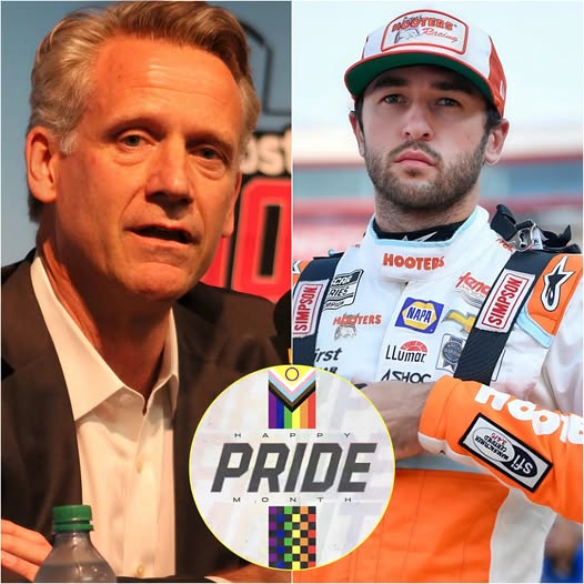Cover Image for BREAKING: Chase Elliott sends 5-word message to NASCAR after they fined the superstar for refusing to post a Pride Month message on social media…
