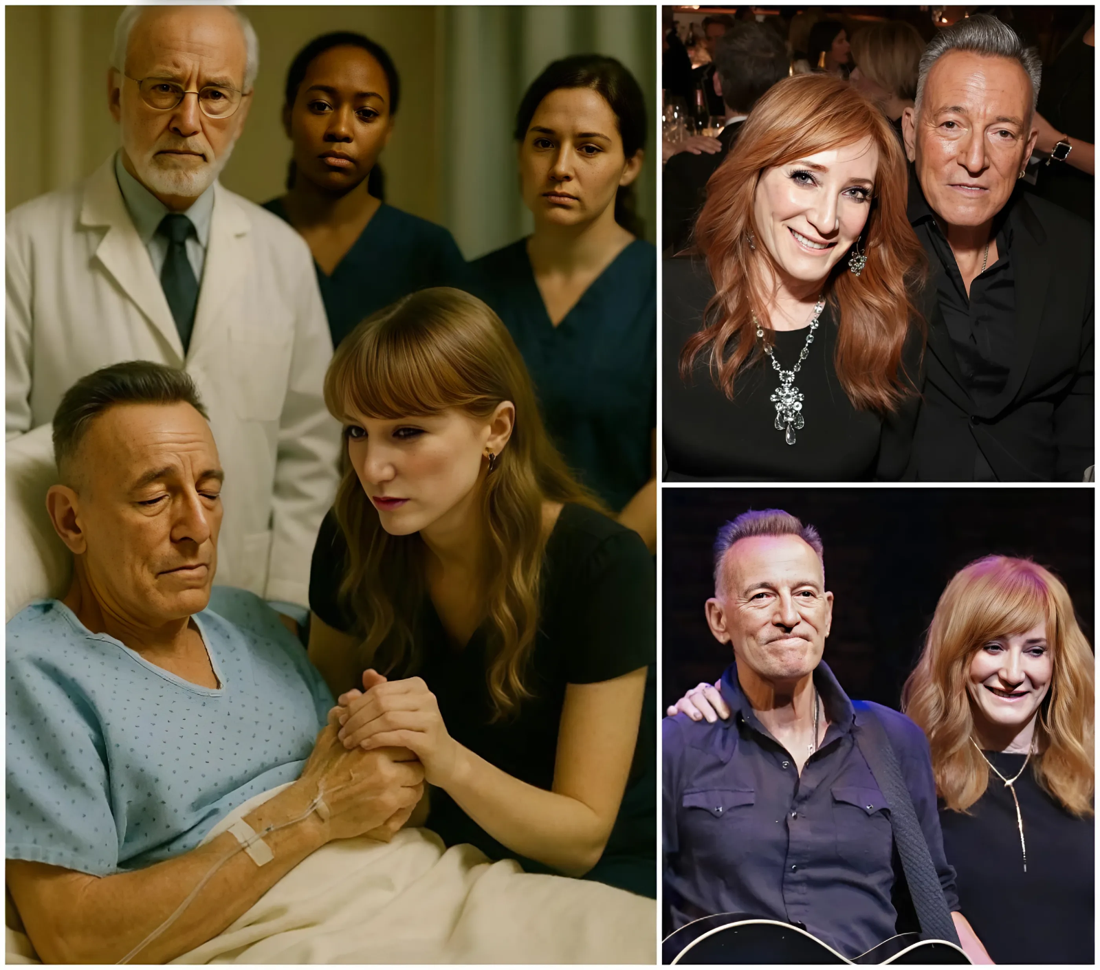 Cover Image for VERY, VERY SAD NEWS: 25 minutes ago in Long Branch, New Jersey, USA, Bruce Springsteen’s wife – Patti Scialfa – just announced a VERY URGENT UPDATE to her followers that Bruce Springsteen is now…