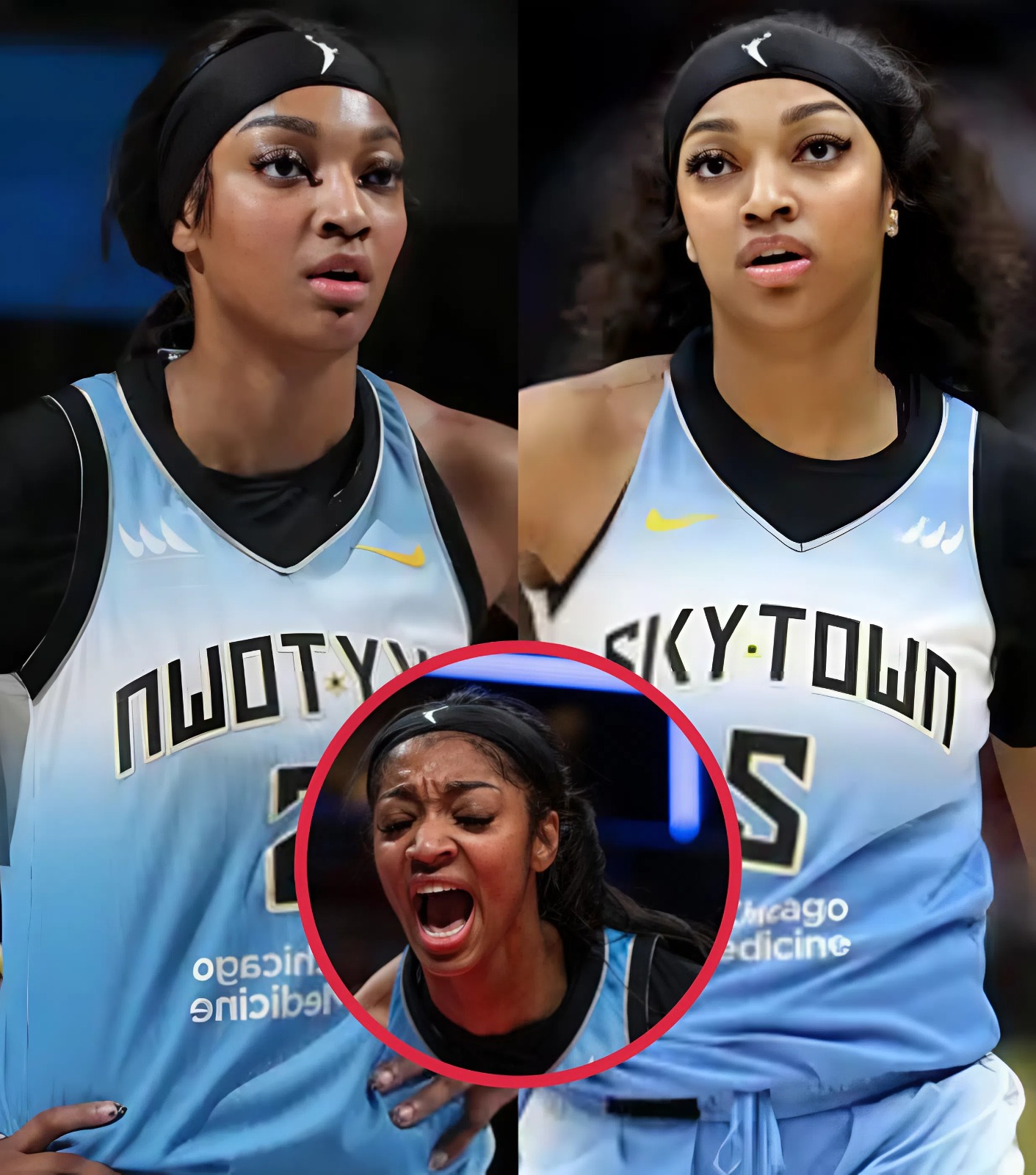 Cover Image for Angel Reese Meltdown Sparks Outrage as Chicago Sky Collapse in National TV Blowout.
