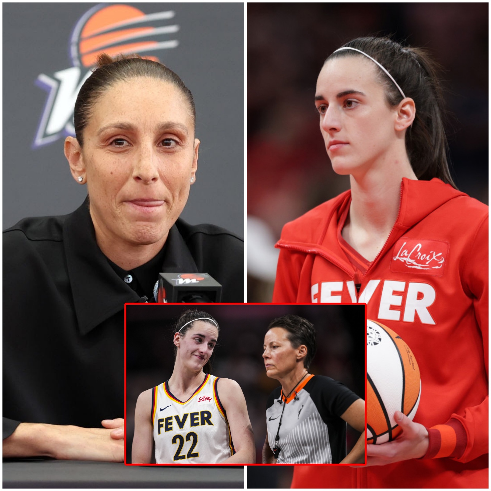 Cover Image for Diana Taurasi may have said something courtside that could shake the WNBA to its core—what really happened between her and Caitlin Clark? And is the league playing favorites?