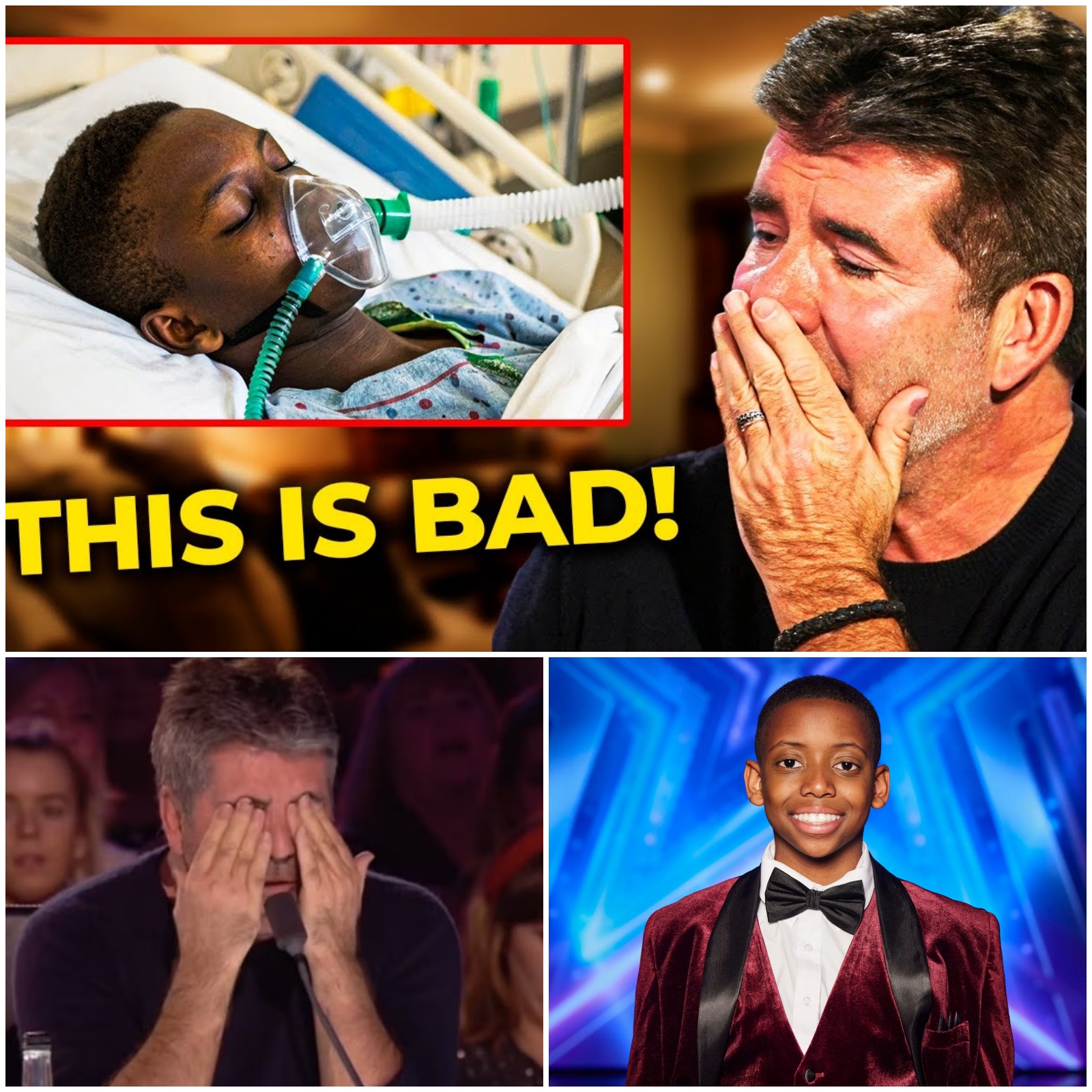 Cover Image for World SHOCKED! Simon Cowell Breaks Down On Live TV After What Happened To Malakai Bayoh