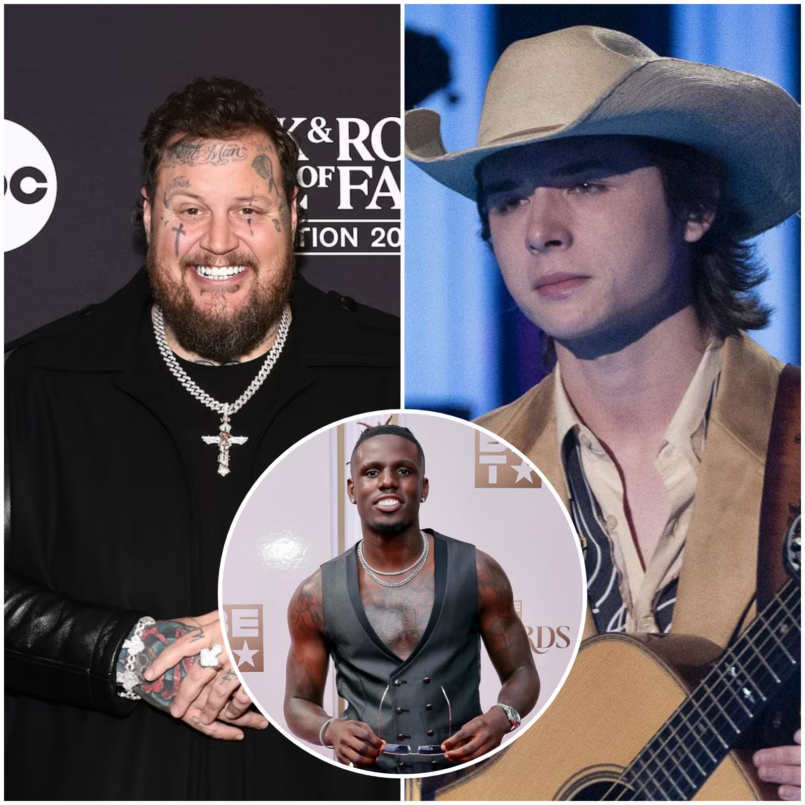 Cover Image for Jelly Roll angers the American music world when Declared Jamal Roberts the True American Idols of 2025 and John Foster are just temporary celebrities thanks to the audience’s pity for him…