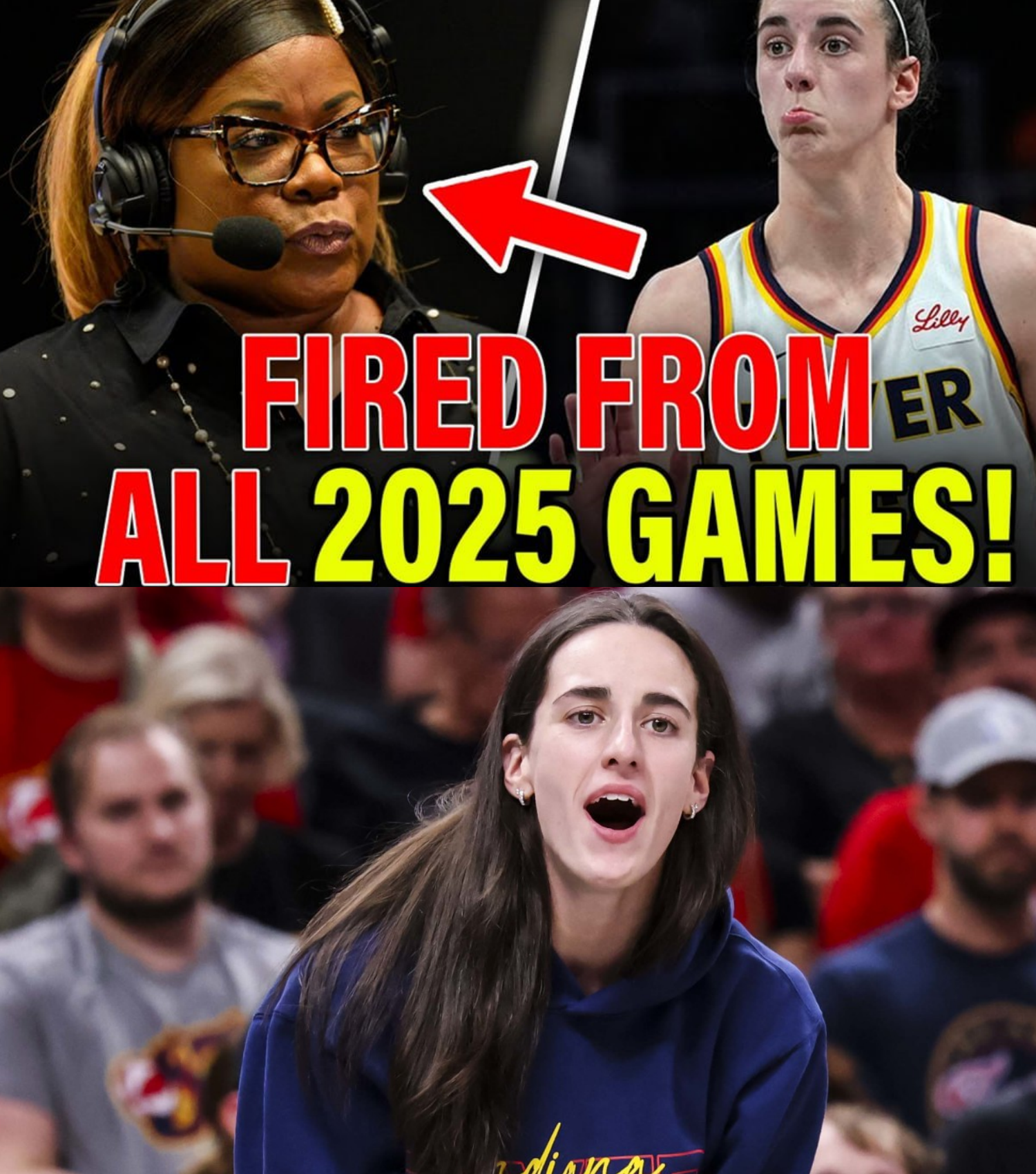 Cover Image for BREAKING: Sheryl Swoopes FIRED From All 2025 WNBA TV Coverage Over Caitlin Clark “Lies”
