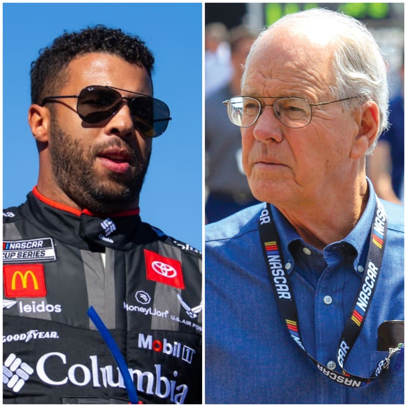 Cover Image for Nascar has officially confirmed that Bubba Wallace will be fined up to $300,000 and suspended for two races after being charged with tire tampering at today’s race, sparking a huge post-race controversy.