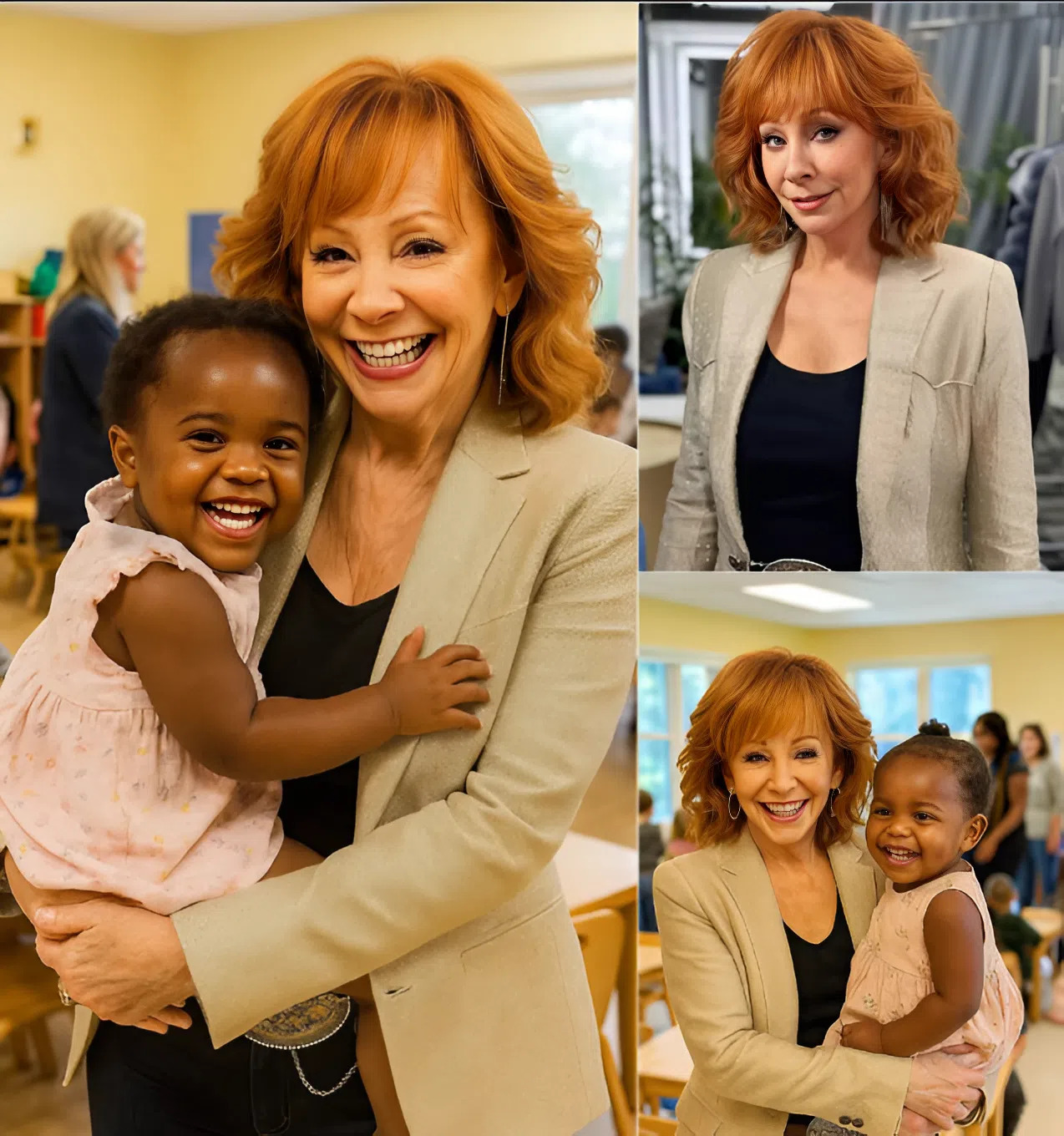 Cover Image for HEARTWARMING STORY: Reba McEntire has donated all of her earnings from her concerts over the past three years to a school for disadvantaged and orphaned children in North London, and one of the orphans has left her deeply moved. The beloved “Queen of Country” has pledged to personally sponsor children with a passion for music — a gesture that has left many speechless with admiration for her generosity, compassion, and unwavering commitment to uplifting the next generation.