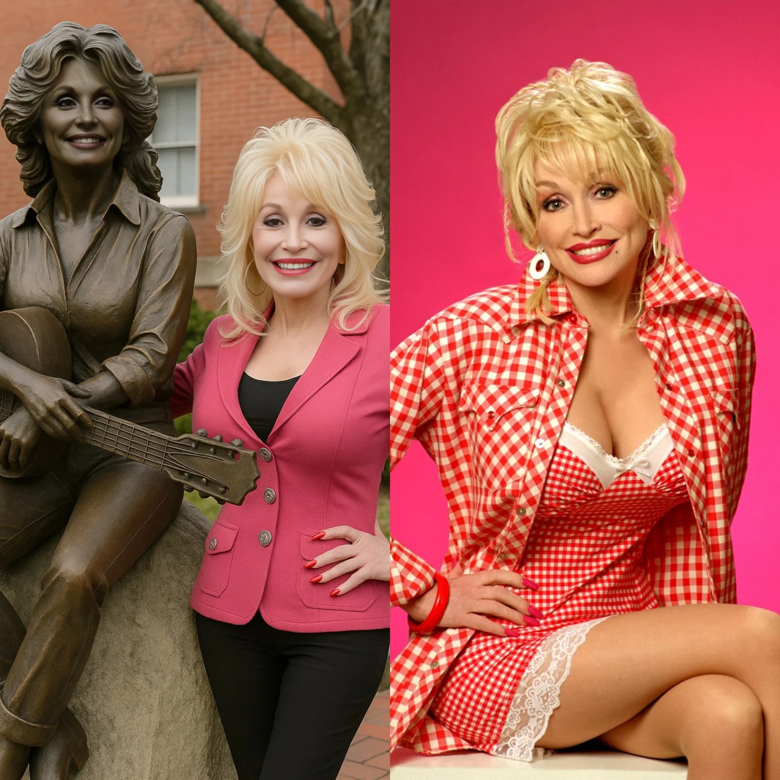 Cover Image for GRATITUDE: The country music community has approved $2.5 million to build a statue of Dolly Parton outside Pittman Center City Hall in recognition of her immense contributions to country music and her hometown…