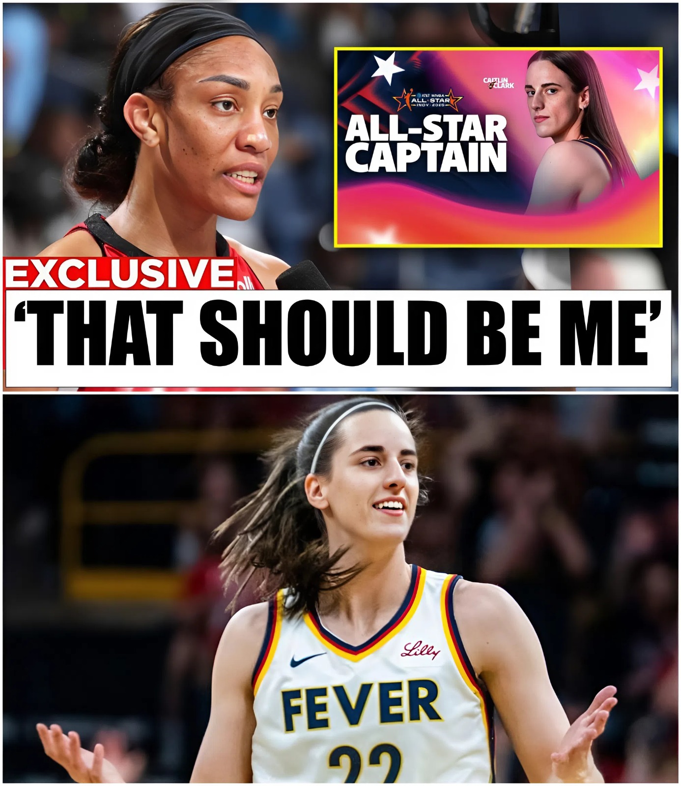 Cover Image for BREAKING NEWS: WNBA Players Reportedly Furious After Caitlin Clark Named All-Star Captain — One Silent Reaction Is Now Going Viral She topped the votes. She earned the spotlight.