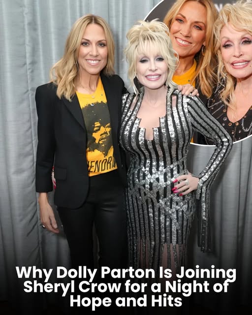 Cover Image for Dolly Parton is bringing her star power — and her heart — to Nashville for a night of hope and unforgettable music! The country legend is teaming up with Sheryl Crow to host the 2025 Stand Up To Cancer benefit special, promising moving performances and emotional stories that shine a light on the fight against cancer. Want to know how Dolly, Sheryl, and other stars plan to make a real difference in millions of lives?