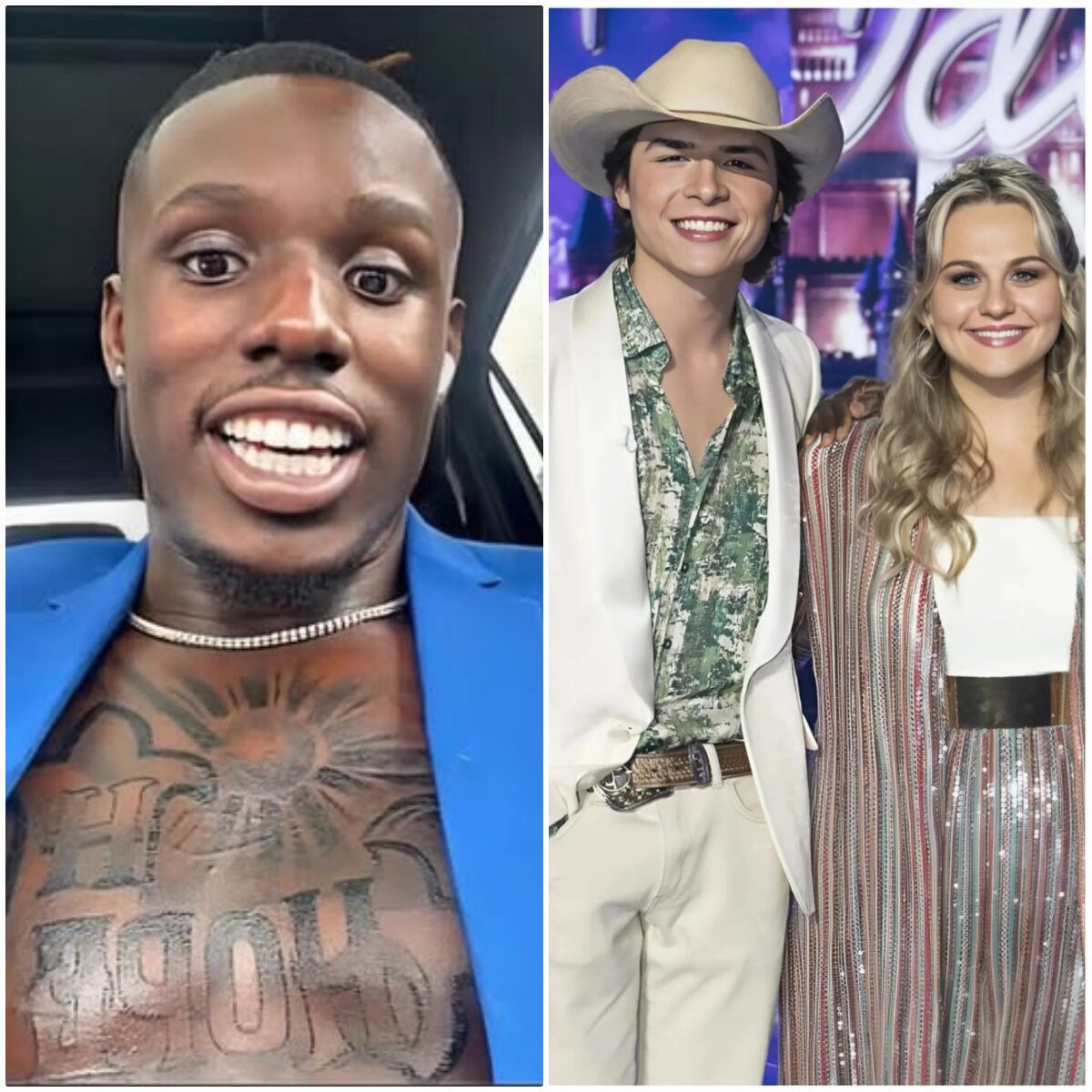 Cover Image for American Idol 2025 star Jamal Roberts sent a warning message directed at John Foster and Breanna Nix declared he would pursue legal action against John Foster and Breanna Nix for defamation…
