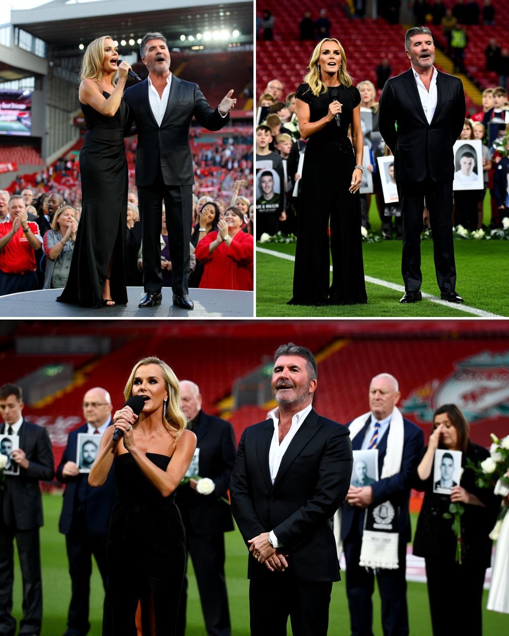Cover Image for “He was family. He was our heart.”Simon Cowell and Amanda Holden’s Tearful Tribute for Diogo Jota After His Shocking Death Leaves 30,000 Fans in Tears at Wembley— Wembley Turns Into a Sea of Tears”! Wembley fell silent — and then it wept. In a moment unlike anything seen before on Britain’s Got Talent or any stage, Simon Cowell and Amanda Holden stood shoulder to shoulder and sang through tears for the late Diogo Jota, just days after the beloved footballer’s sudden passing. As Amanda’s trembling voice carried “Fix You” into the night sky, Simon clutched his chest, visibly broken.Then something extraordinary happened. he entire 30,000-strong crowd slowly stood, arms linked, voices joined. Grown men sobbed. Flags waved low. The stadium became a living, breathing elegy — a sea of heartbreak and unity. “He was more than a footballer,” Simon said, choking back tears. “He was family.”