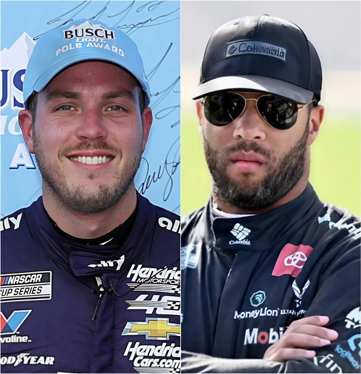 Cover Image for BREAKING : Bubba Wallace Fined $50,000 for Retaliatory Contact with Alex Bowman at Chicago Street Race