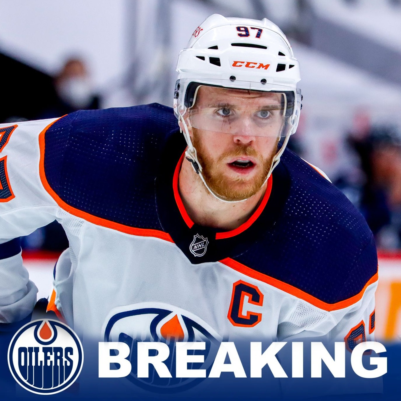Cover Image for BREAKING: Connor McDavid has signed a six-year contract extension with the Oilers, valued at $7.75 million per year, committing to the team with the shared goal of bringing a Stanley Cup to Edmonton.