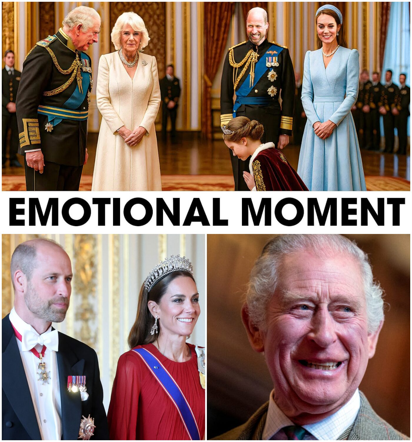Cover Image for Silence Fell as Princess Charlotte Bowed Her Head… Even the Monarch Was Speechless–See What Happened