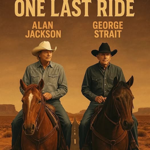 Cover Image for Alan Jackson & George Strait Announce 2026 Tour Titled ‘One Last Ride’ — A Soul-Stirring Historic Revival Illuminating the Immortal Legacy of American Country Music and the Hearts That Changed the World — Tour Dates and Cities Revealed…