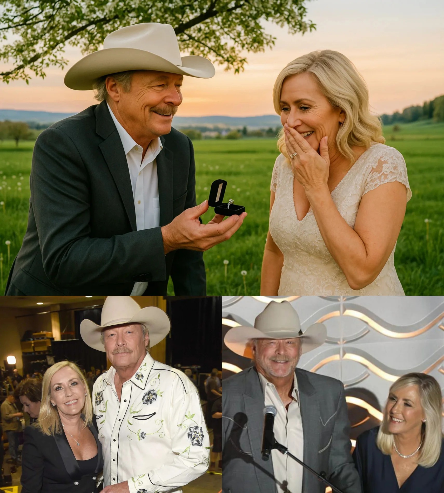 Alan Jackson Drops to One Knee Again — But This Time, It Wasn’t Onstage ...