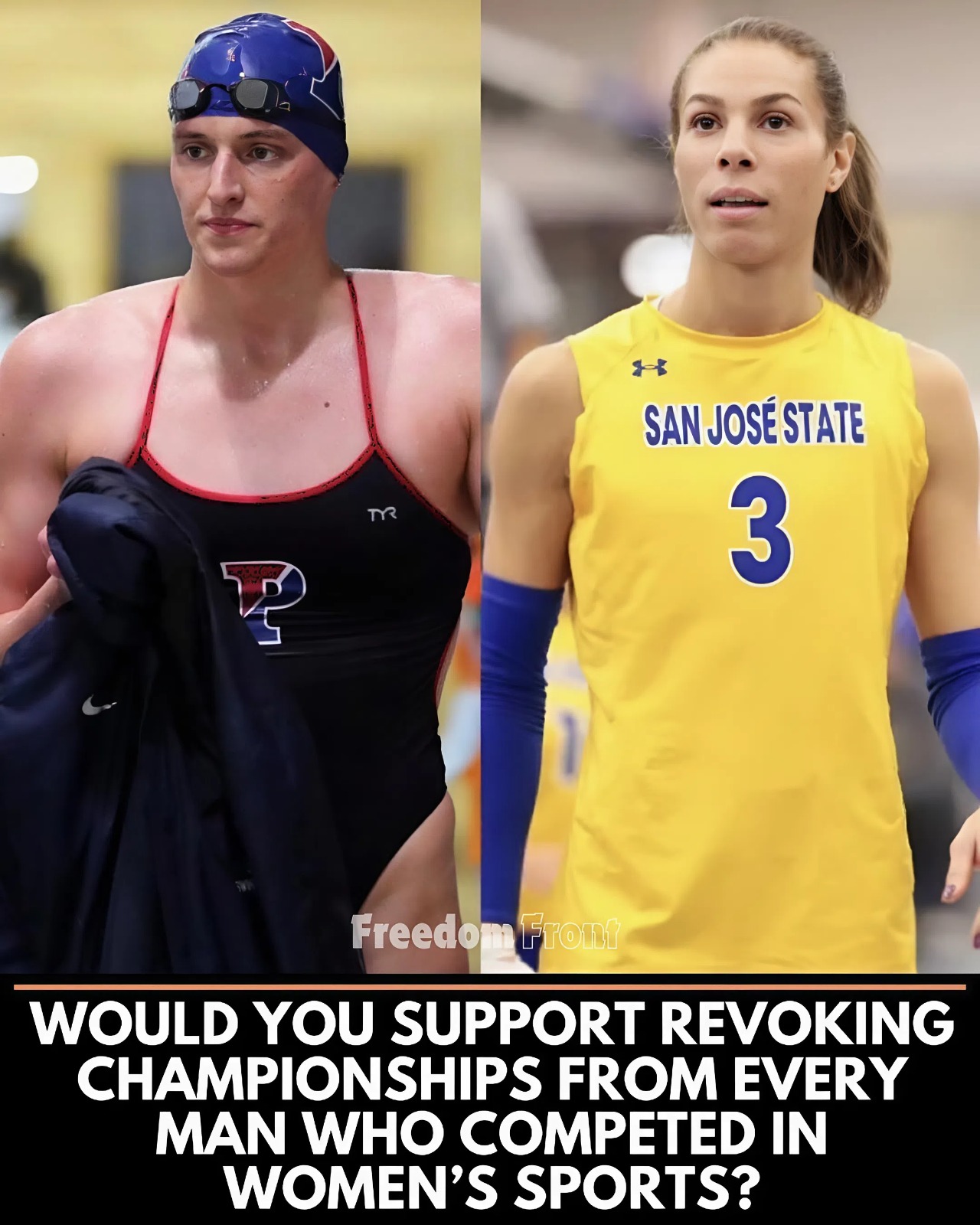 Cover Image for Would you support revoking championships from every man who competed in women’s sports?