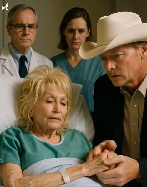 Cover Image for SADNESS ON SADNESS: 20 minutes ago in Tennessee, USA — At the age of 79, Alan Jackson broke down in tears as he shared an urgent message with his followers that Dolly Parton is currently…