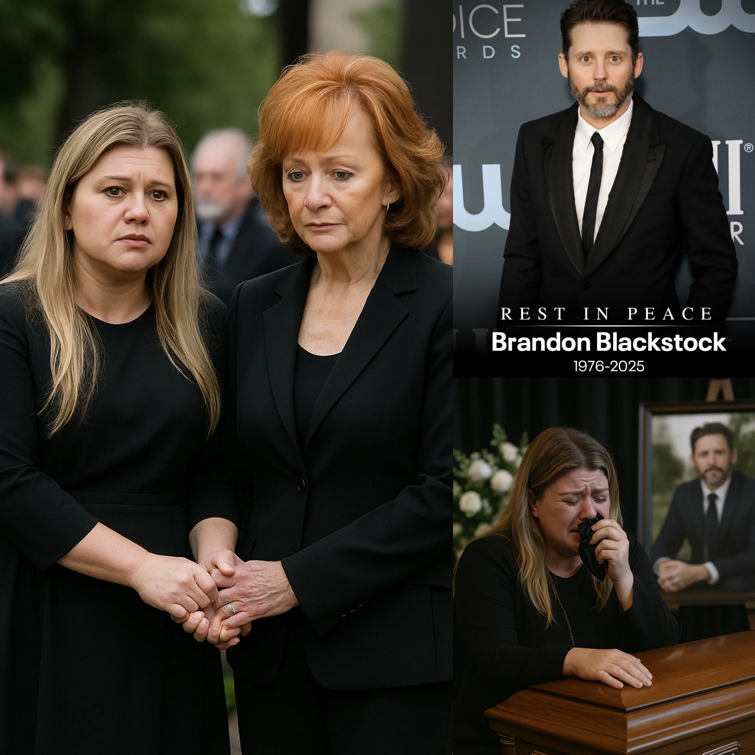 Cover Image for A Quiet Memorial Turns into a Revelation: The Hidden Truth Behind Brandon Blackstock’s Farewell.