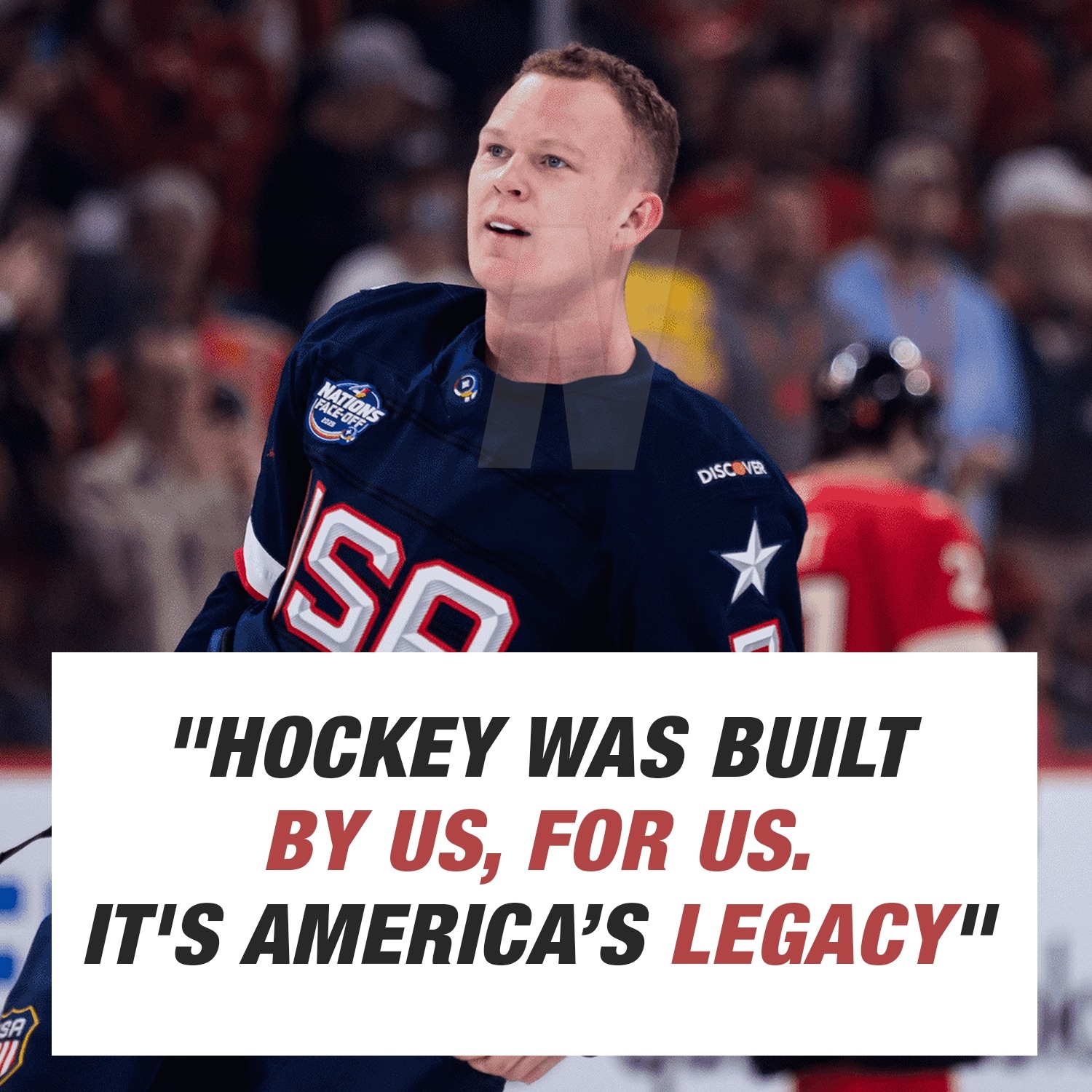Cover Image for “Hockey was built by us, for us.” — Brady Tkachuk shocked the hockey world with his bold statement: “The NHL was made for America.”