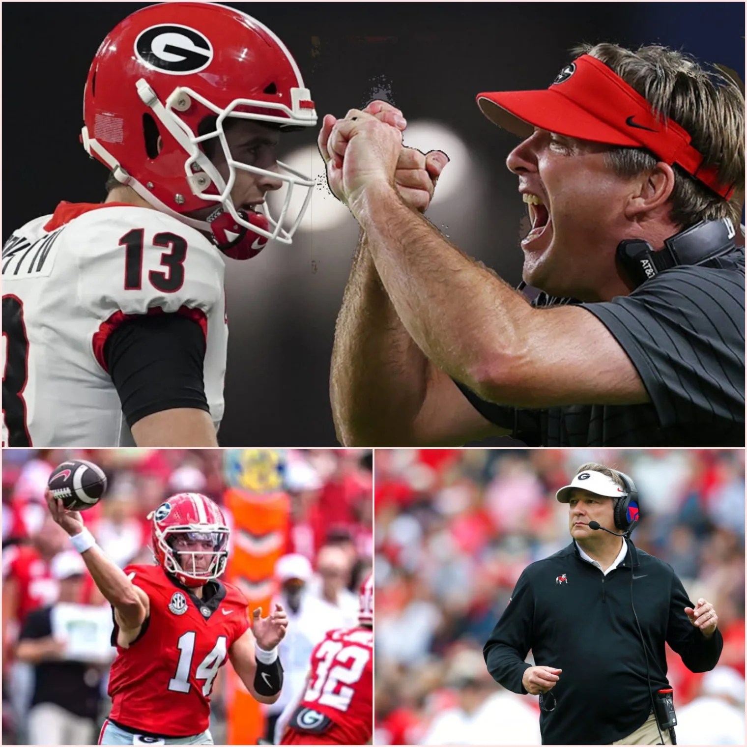 Cover Image for TOTAL BULLDOGS COLLAPSE 🚨 After a crushing loss to Alabama, Kirby Smart shocked the NCAA by publicly criticizing three of his players 😱 The silence inside the locker room didn’t last long as Gunner Stockton let loose ONE brutal rant that set the entire team ablaze and sent the Bulldogs into complete chaos, leaving fans everywhere in disbelief…