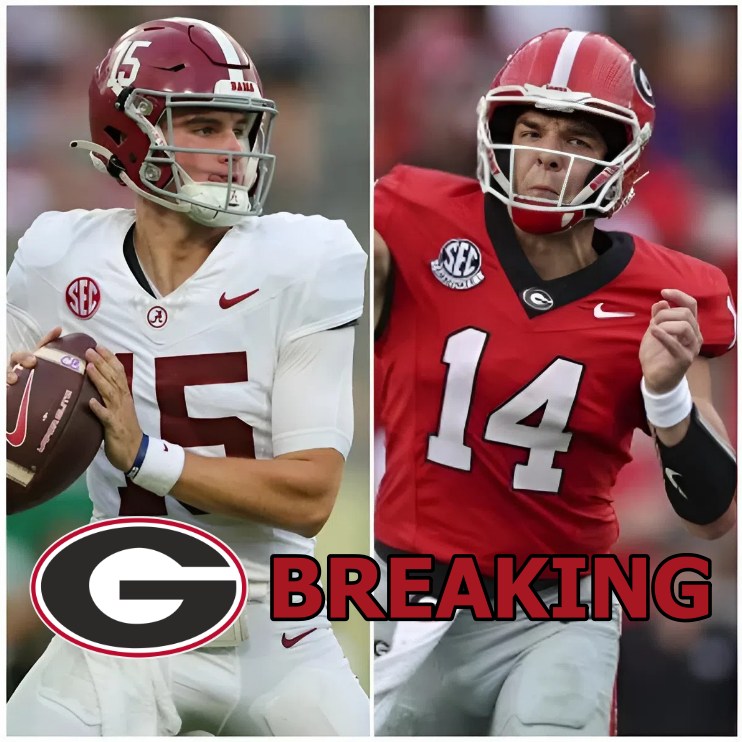Cover Image for BREAKING NEWS: Georgia quarterback Gunner Stockton shook the college football world with a bold proclamation — claiming he has uncovered the weakness in Alabama’s lineup and vowing to deliver a historic, dominant win to shatter the Crimson Tide’s momentum.  Yet it wasn’t his confidence that stole the spotlight — it was Alabama quarterback Ty Simpson’s razor-sharp three-word reply that sent the entire room into laughter and the internet into overdrive.